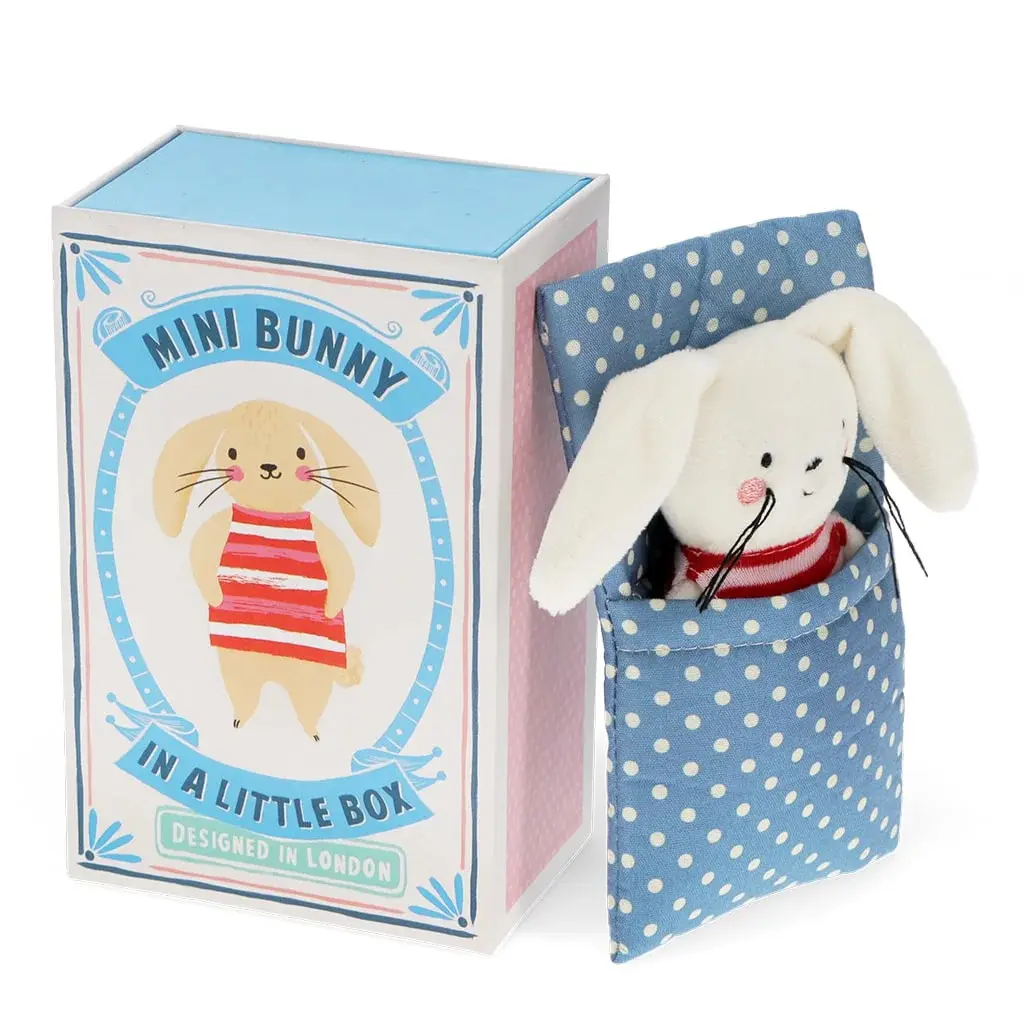 Mini peluche in una scatola Rex London Bunny