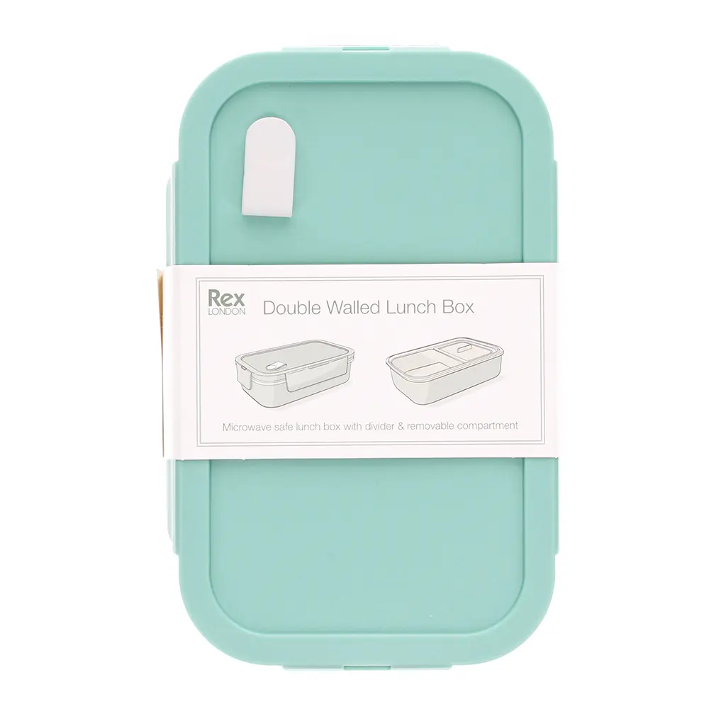 Doppelwandige Lunchbox mit Trennwand Rex London