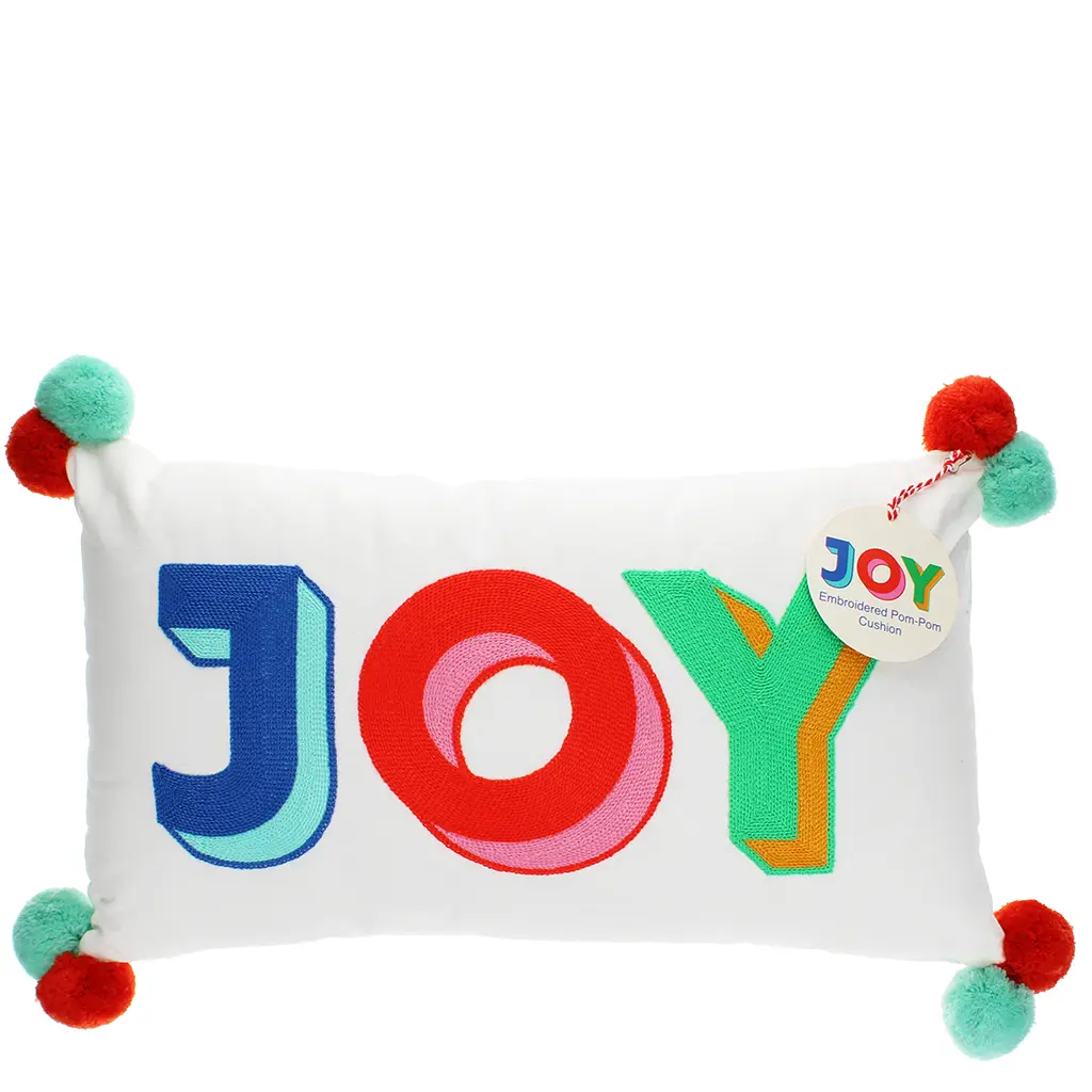 Besticktes Kissen mit Quasten Rex London Joy