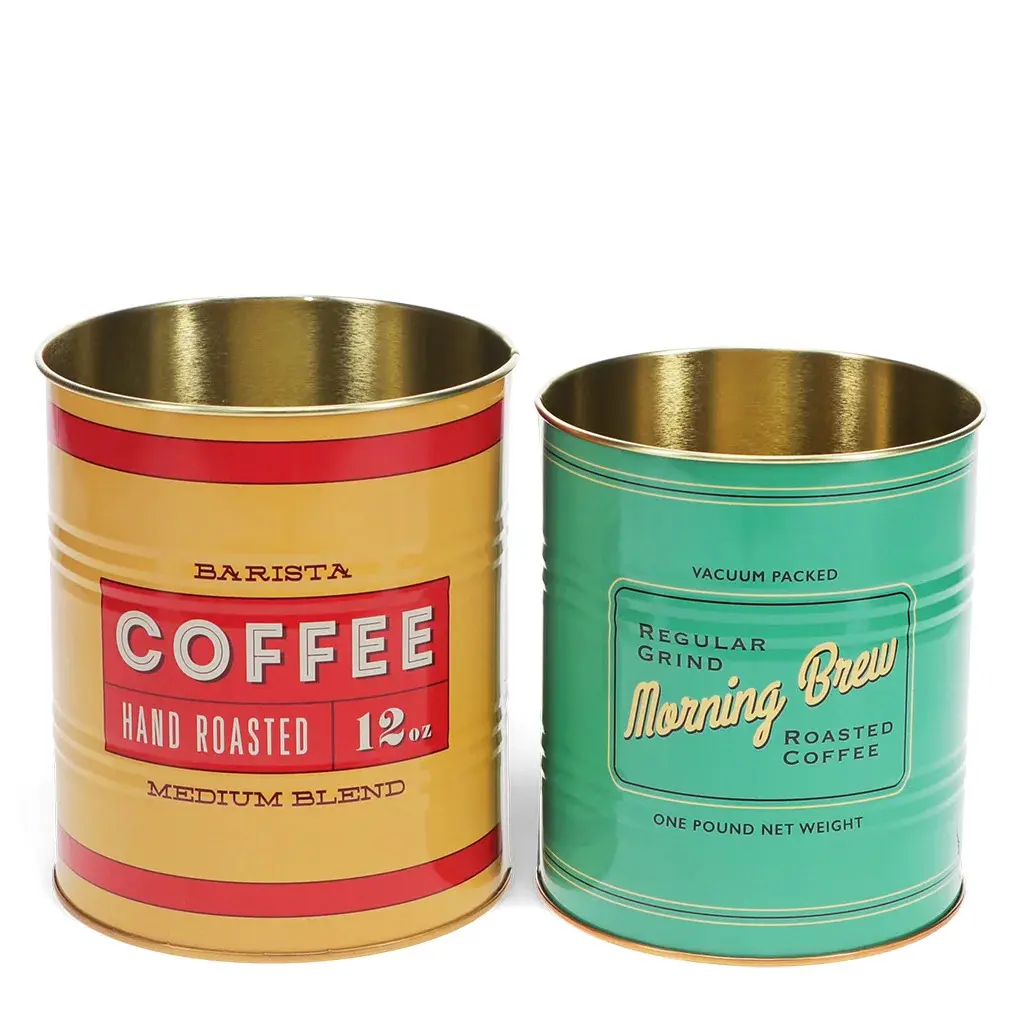 Scatola di immagazzinaggio Rex London Vintage coffee (x2)