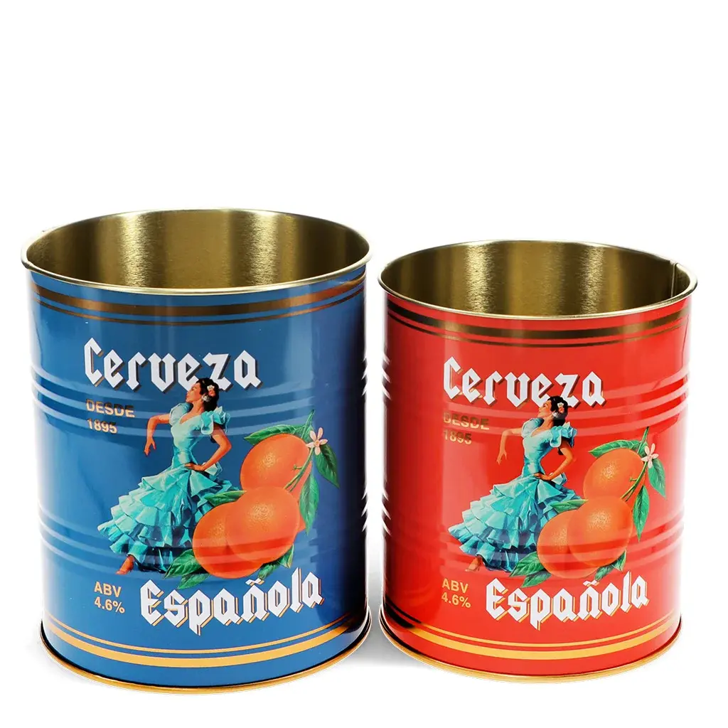 Scatola di immagazzinaggio Rex London Cerveza Española (x2)