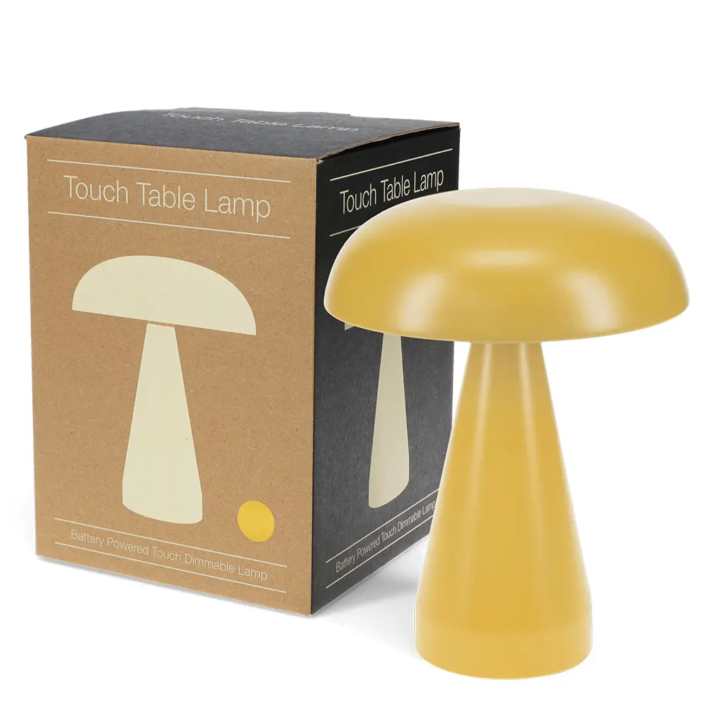 Lampe tactile champignon à intensité variable Rex London