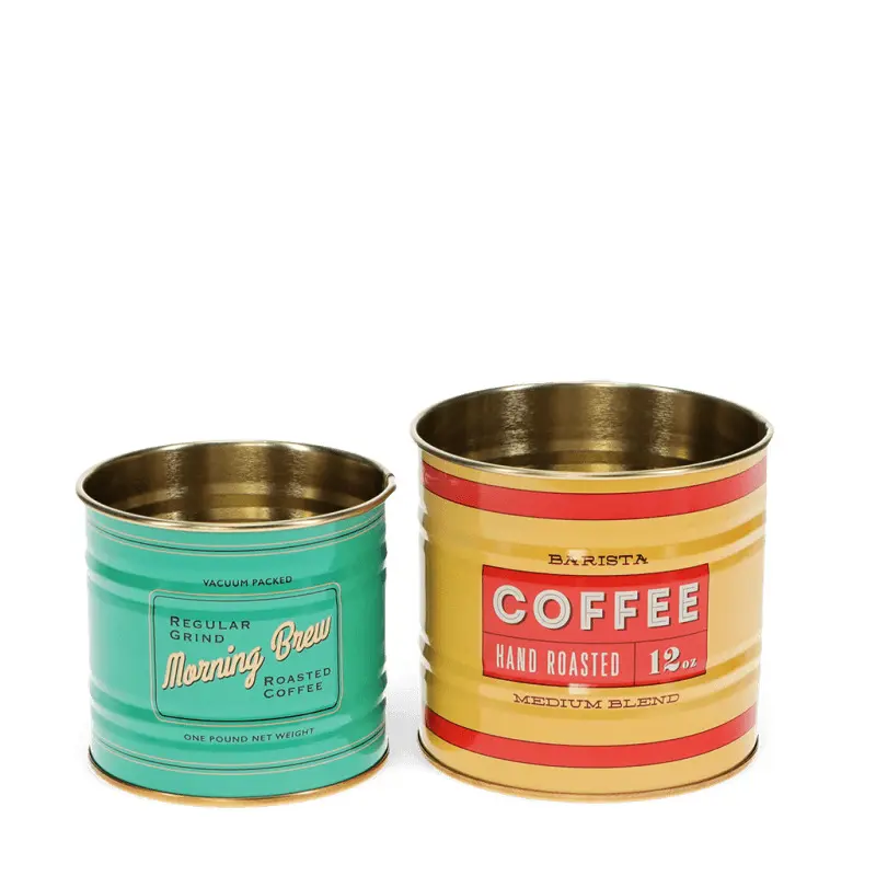 Scatola di immagazzinaggio Rex London Vintage Coffee (x2)