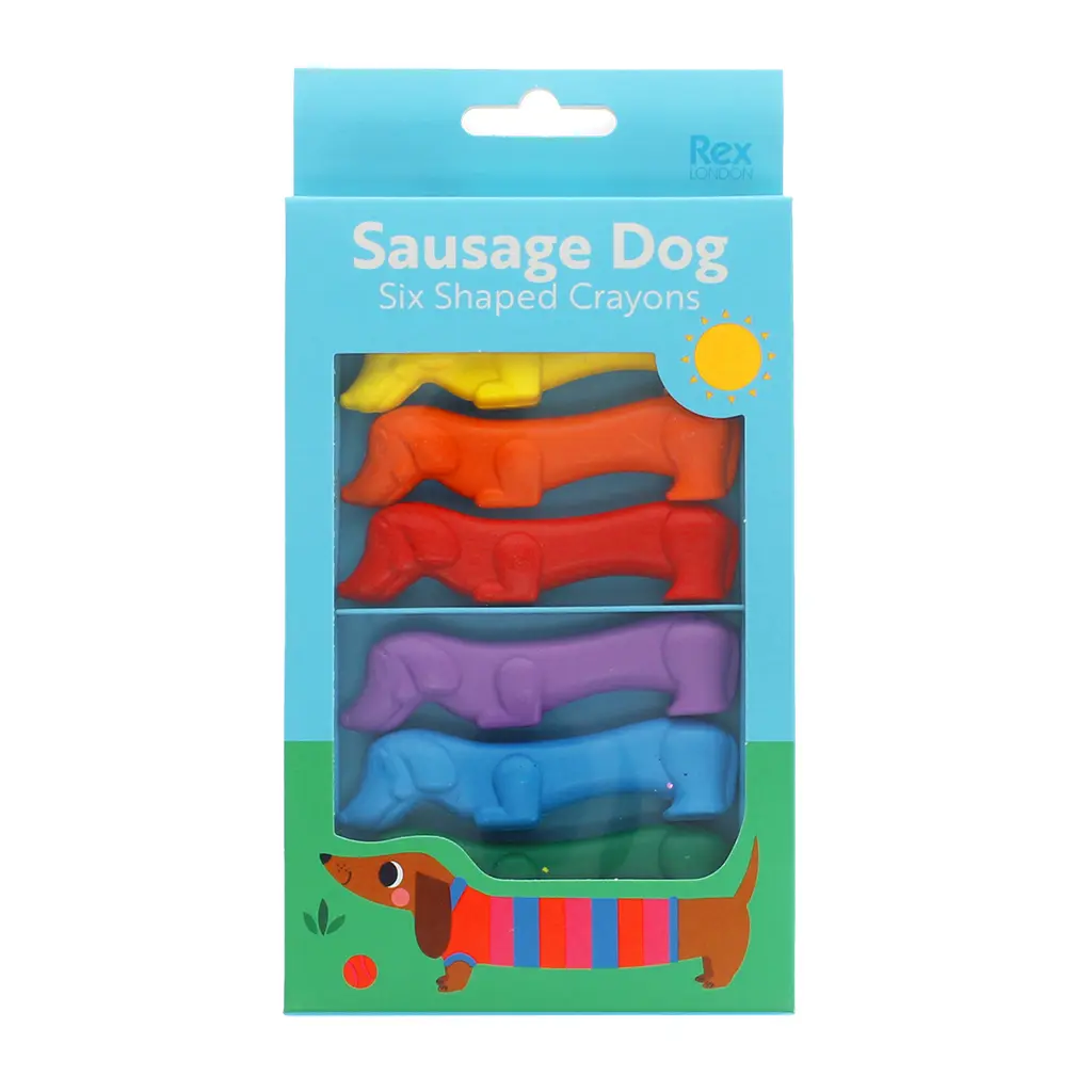 Teckel Waskrijtjes - Wiener - Dachshund - Dackel - Krijt - Krijtjes - Knutselen - Creatief