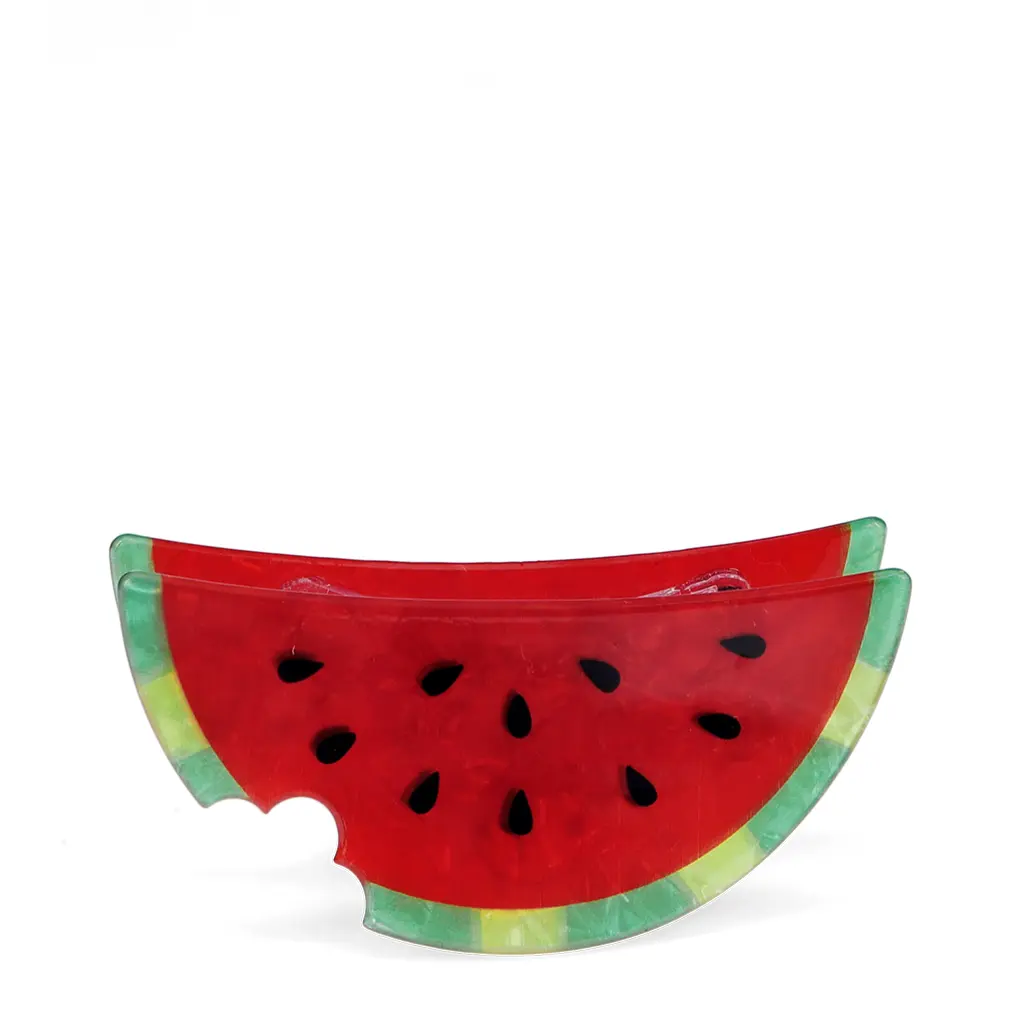Wassermelonen Haarklammer Rex London