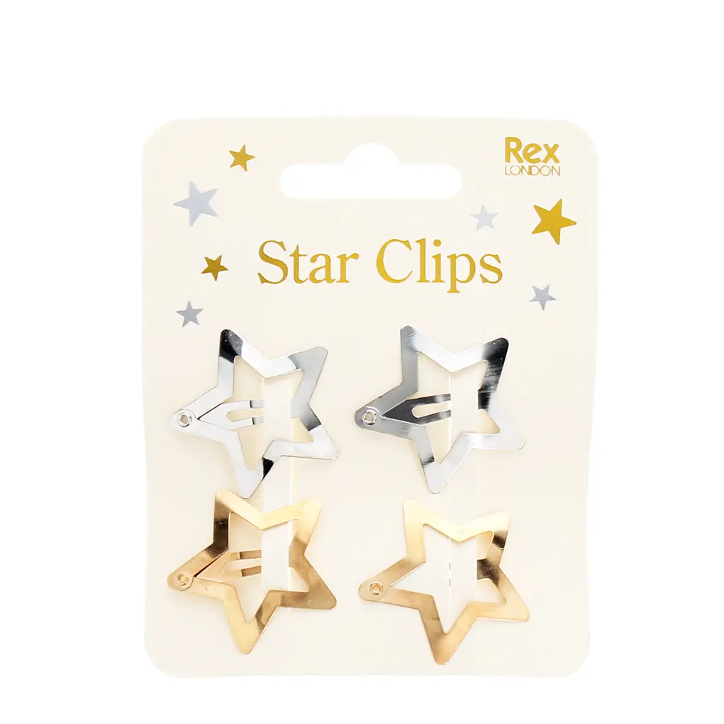 Pince à cheveux Rex London (x4)