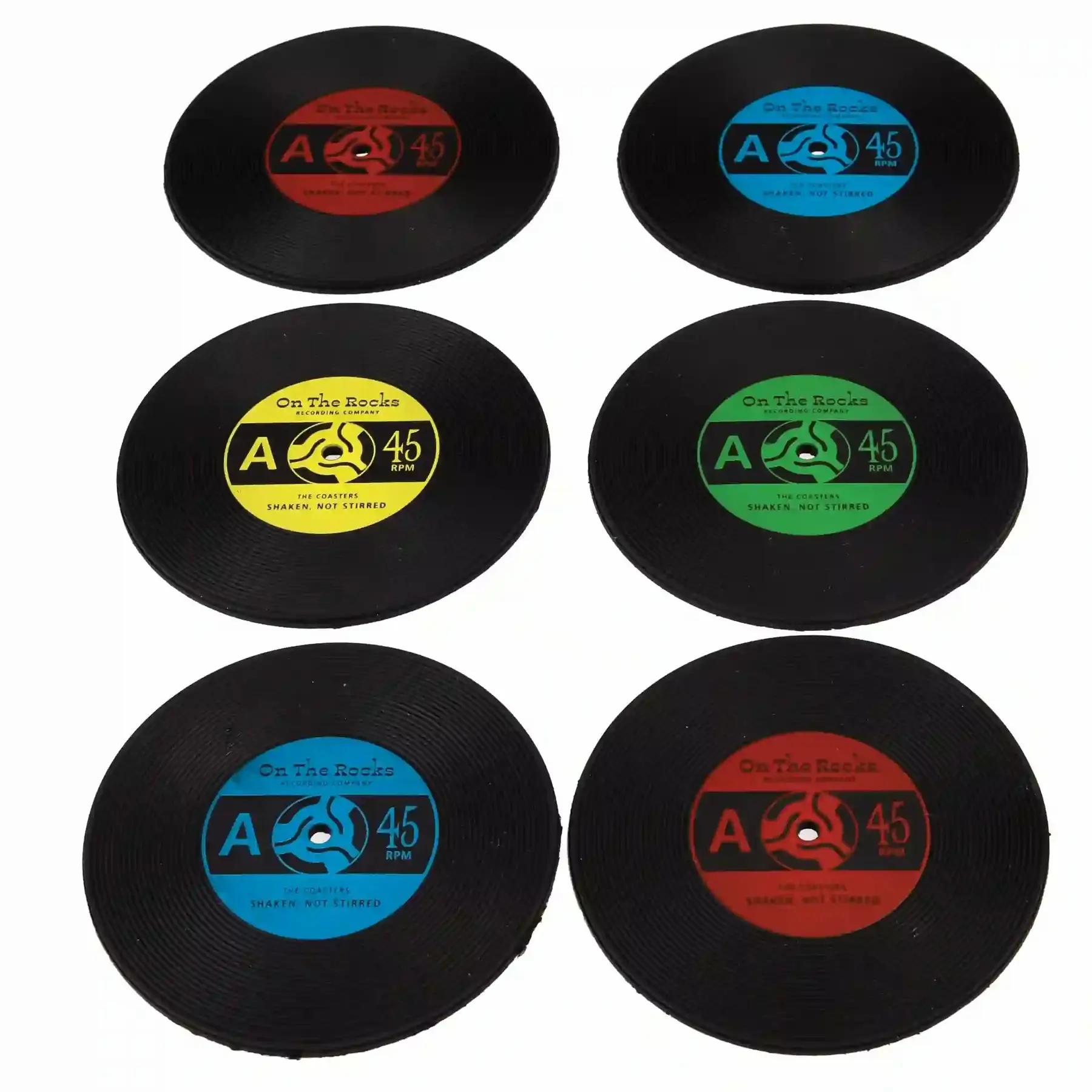 Sous-verre 45 tours Rex London (x6) Sous-verre 45 tours Rex London (x6)