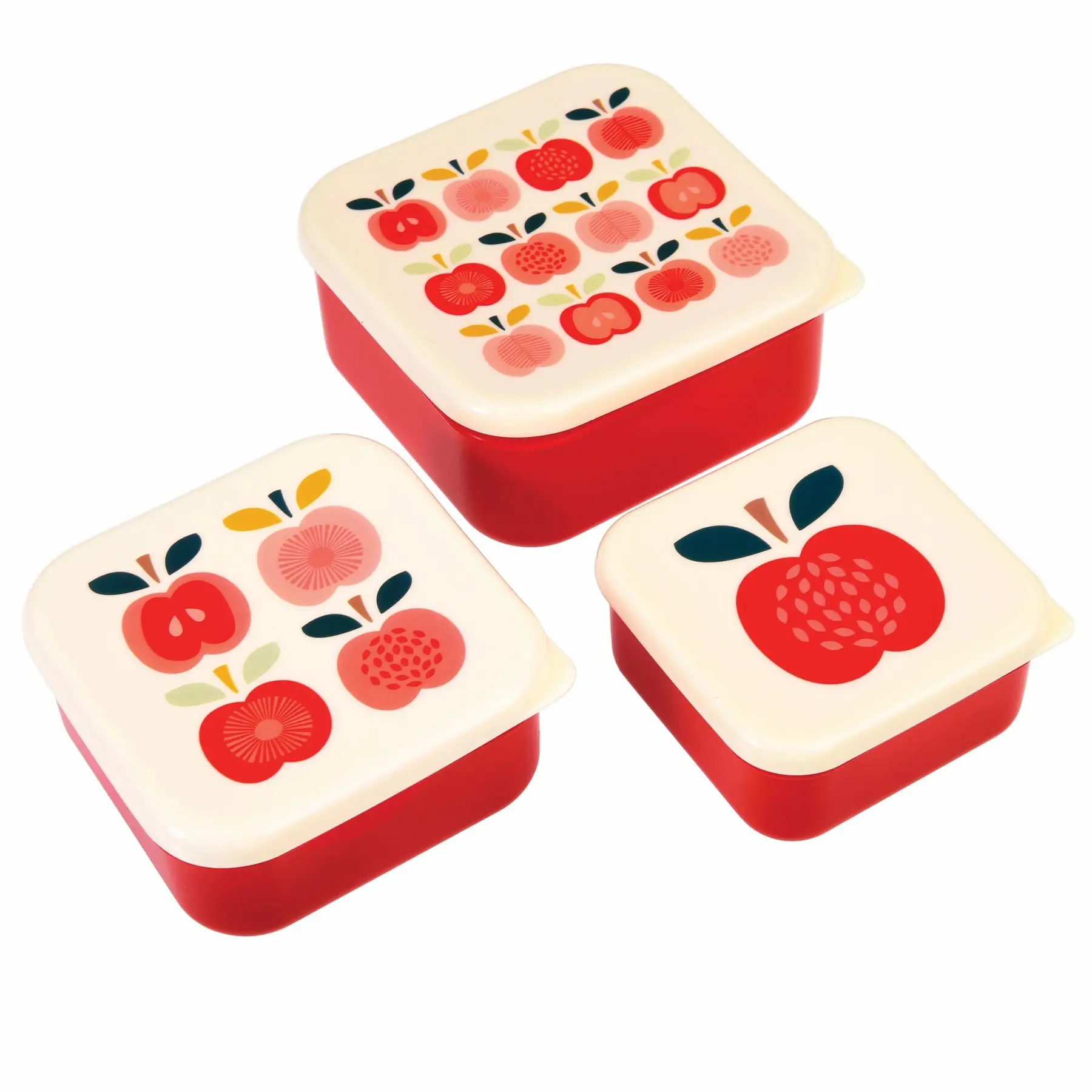 Lunch box casse-croute Rex London Vintage Apple (x3) Lunch box casse-croute Rex London Vintage Apple (x3)