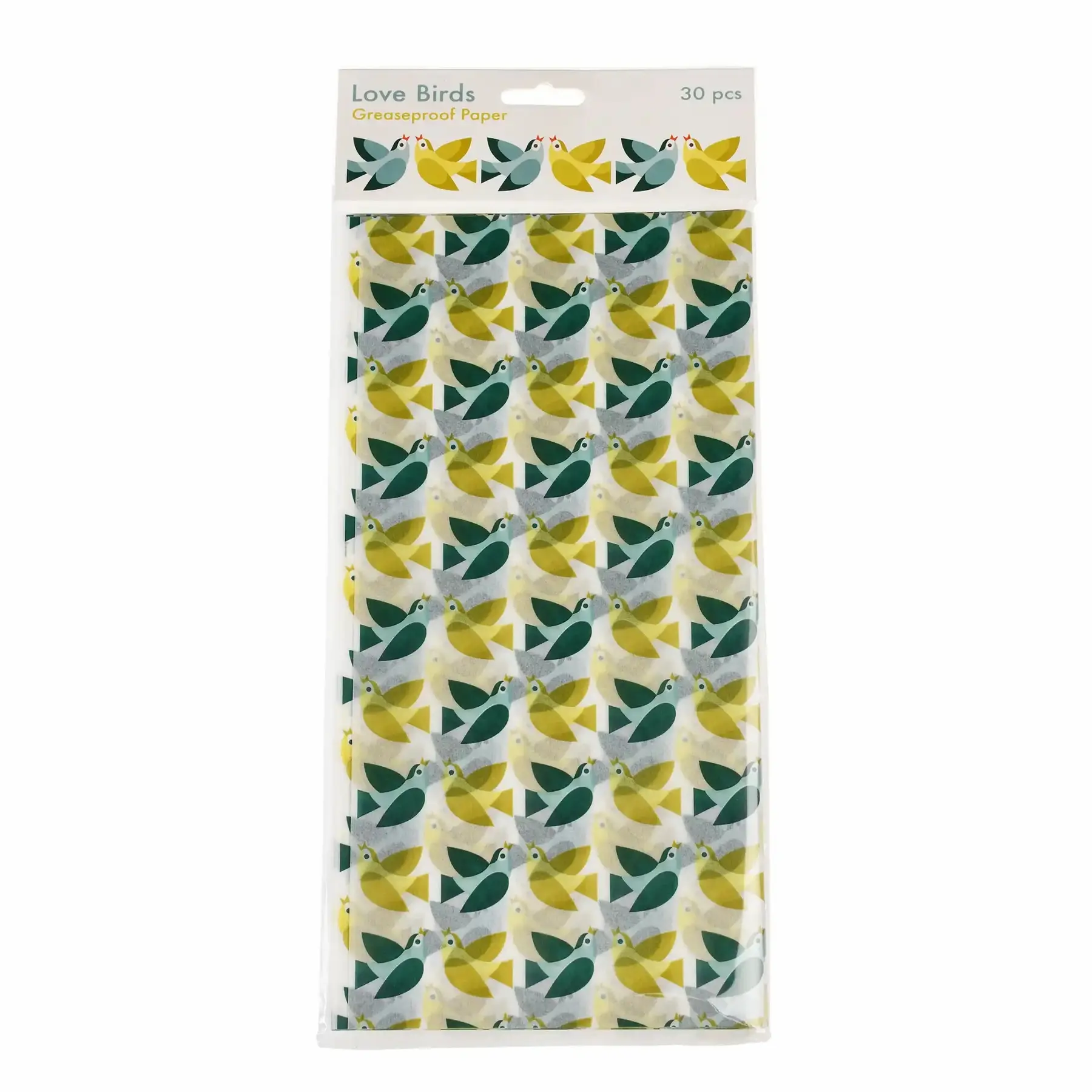 Accessoire De Cuisine Papier Sulfurisé Rex London Love Birds (X30)-image