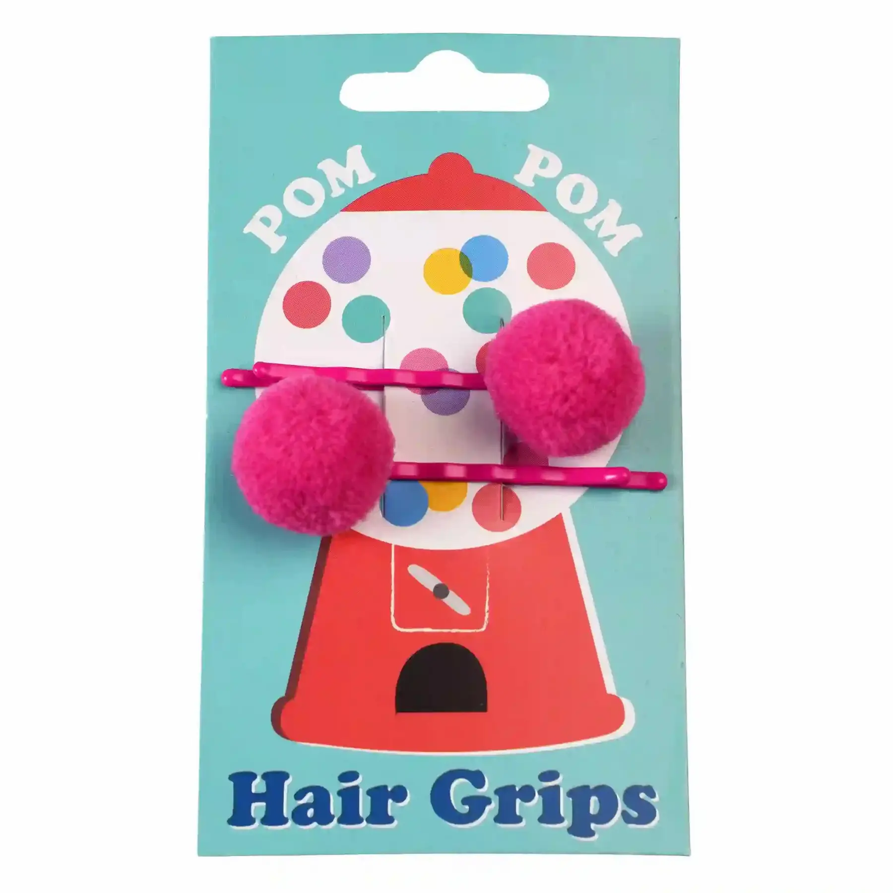 Haarklammern Pompons Rex London (x2)