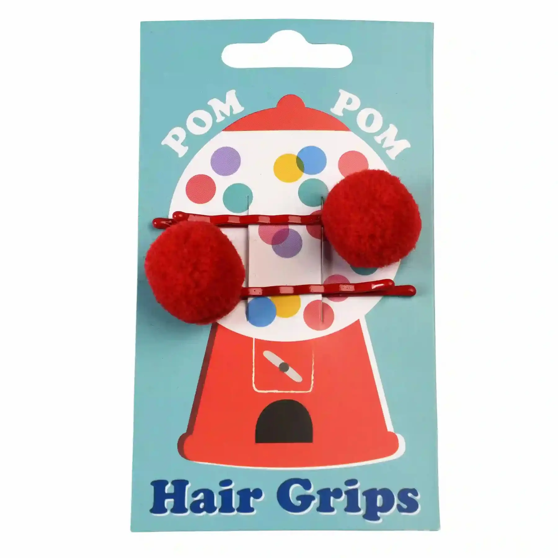 Haarklammern Pompons Rex London (x2)