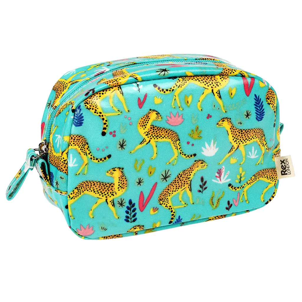Borsa da toilette Rex London Cheetah