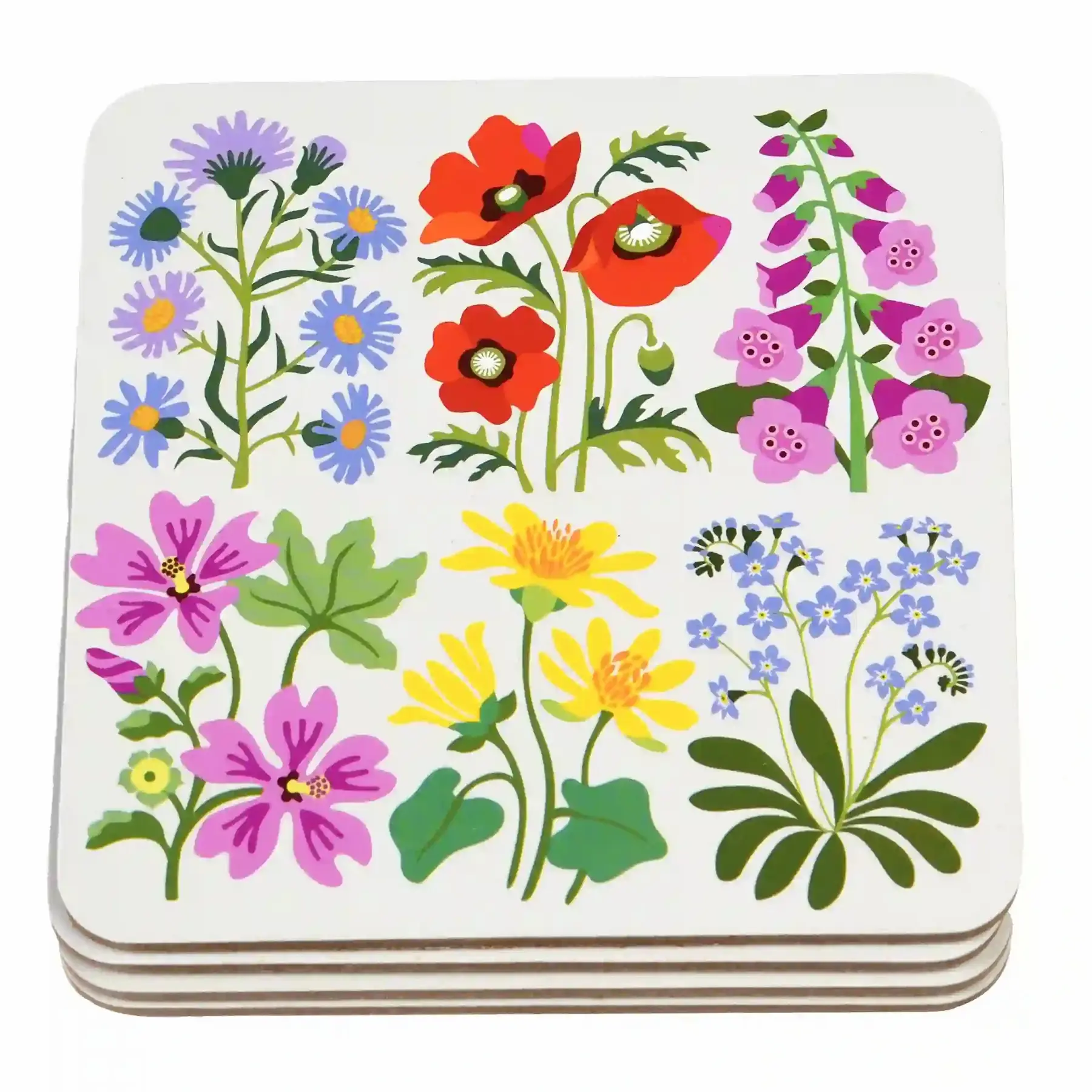Sous-verre Rex London Wild Flowers (x4) Sous-verre Rex London Wild Flowers (x4)