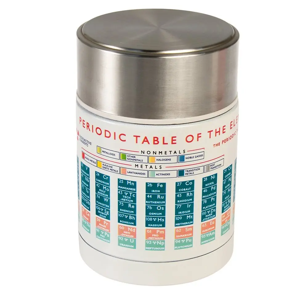 Boîte de rangement alimentaire inox Rex London Periodic Table