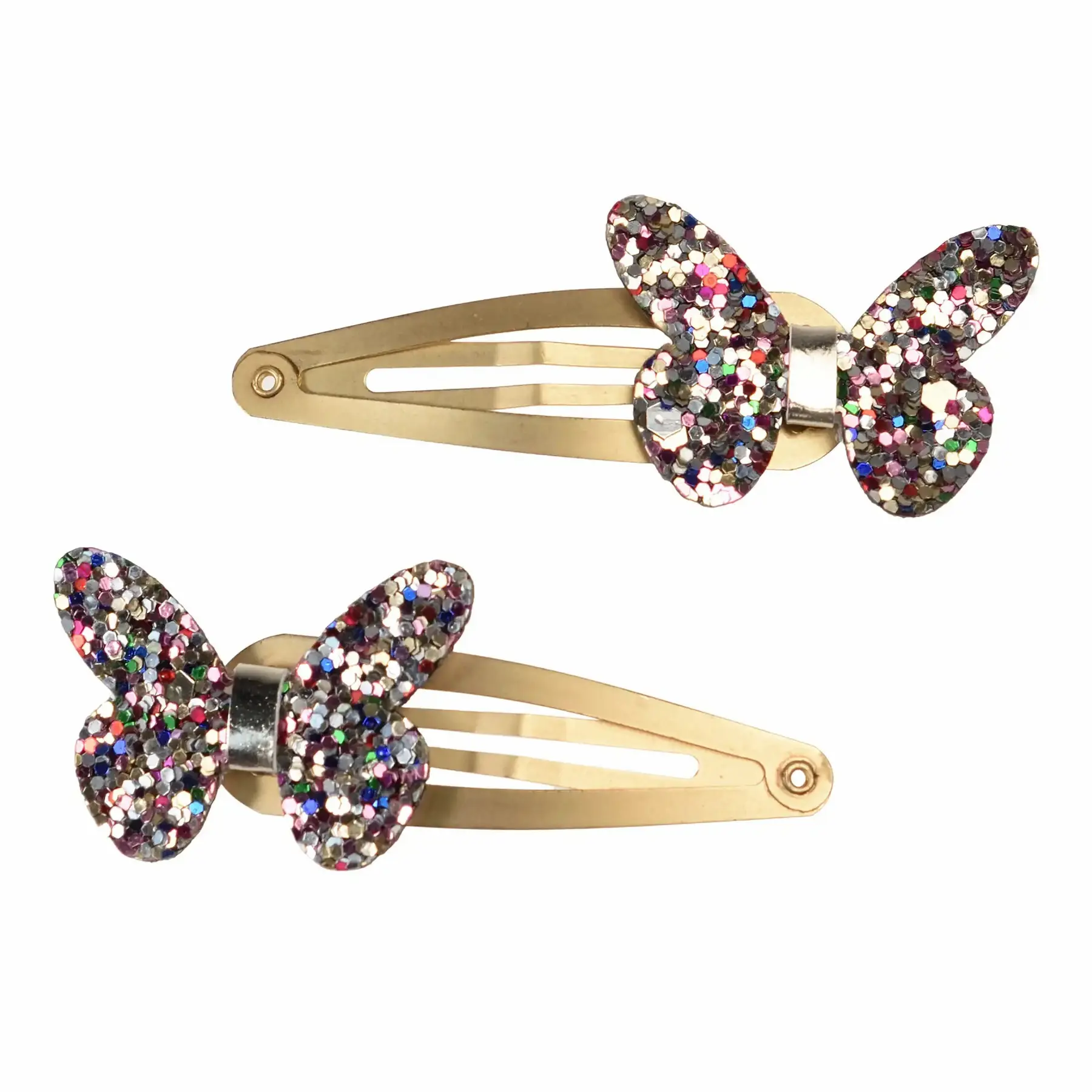 Fermaglio per capelli a farfalla con paillettes Rex London Fairies In The Garden (x2)