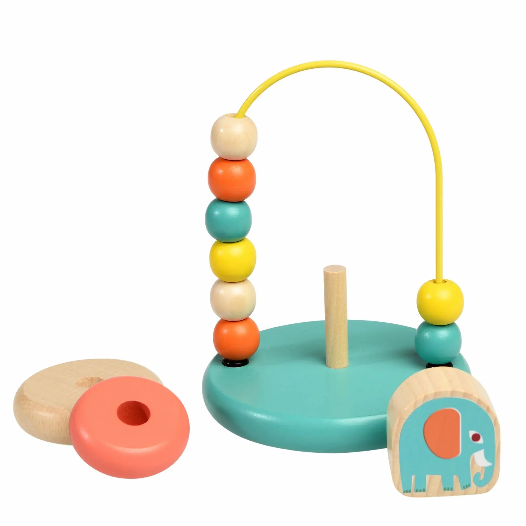 Mini gioco per bambini con anelli e perline da impilare Rex London Wild Wonders