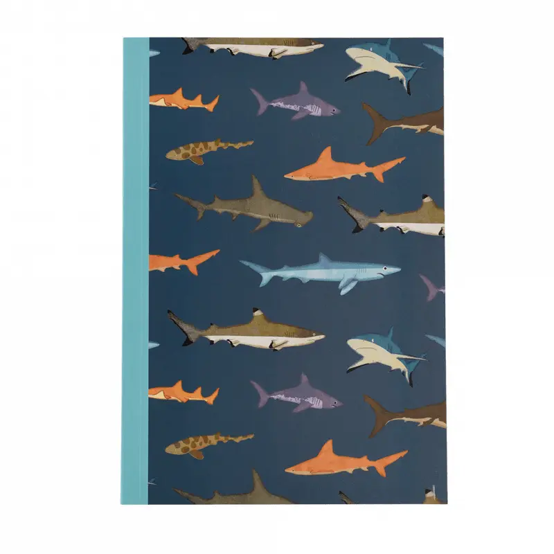 Bloc-notes A5 Rex London Ligné Requins Bloc-notes A5 Rex London Ligné Requins