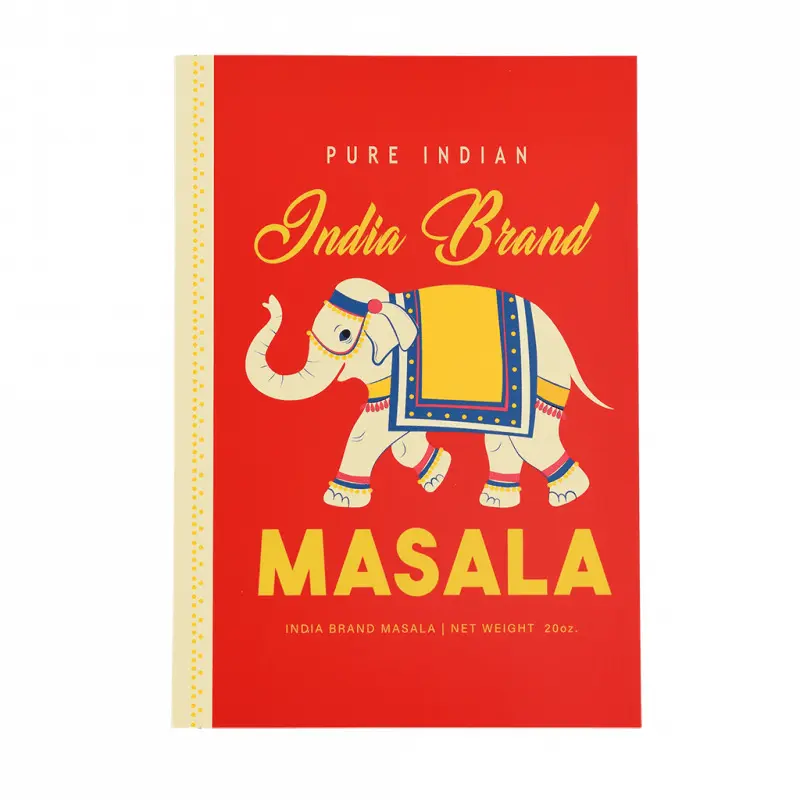 Bloc-notes ligné A5 Rex London Masala Indien