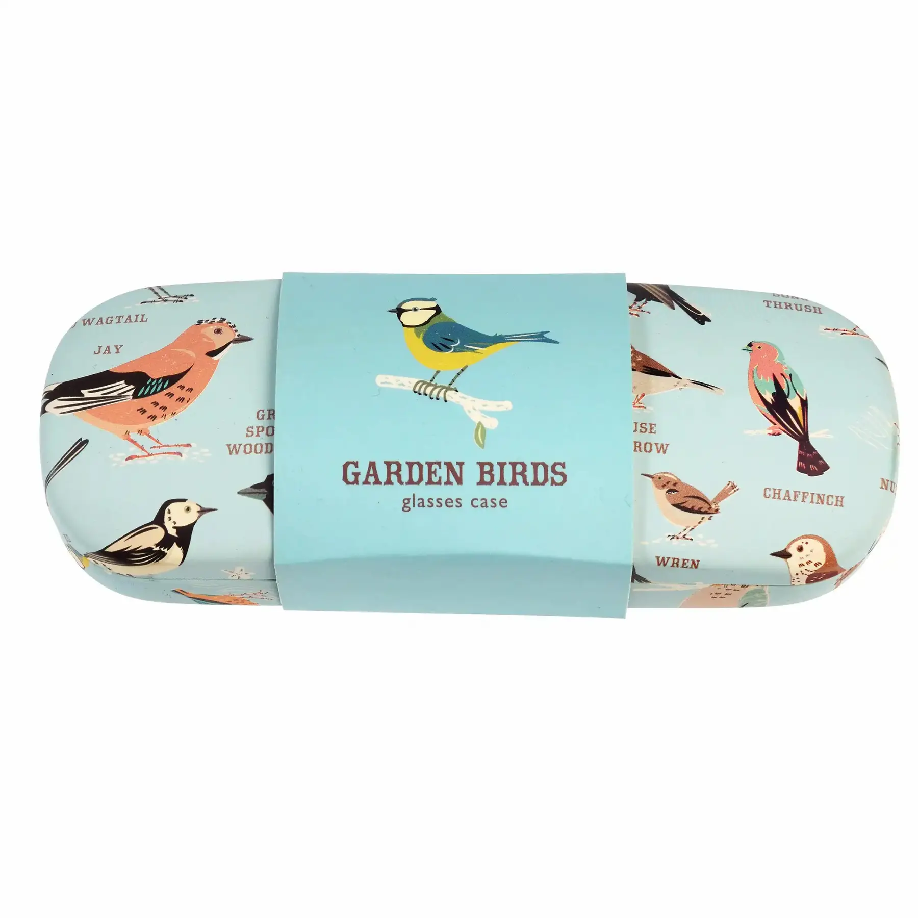custodia per occhiali e panno per la pulizia Rex London Garden Birds