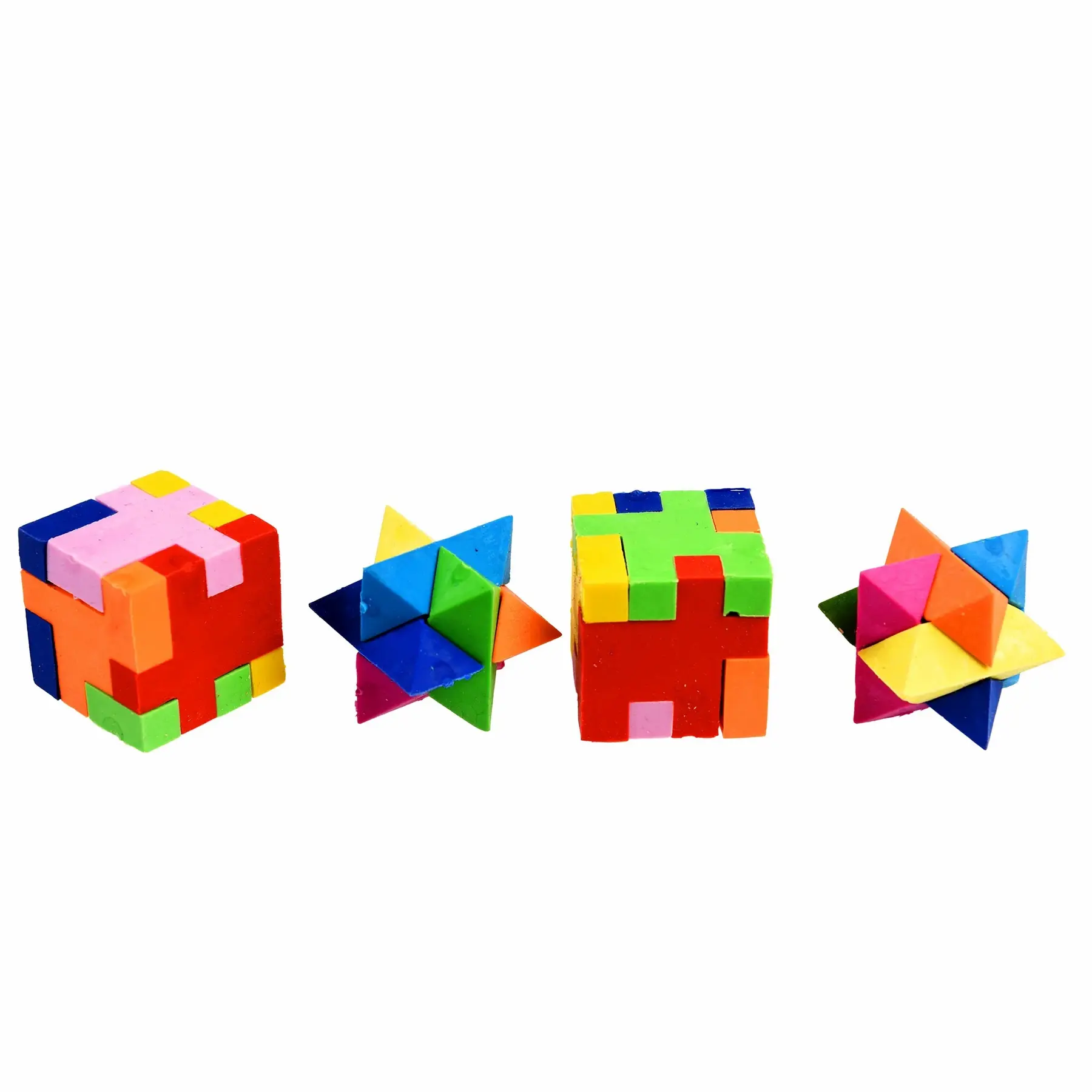 4-teiliges 3d-Puzzle Radiergummi Rex London Wild Bear