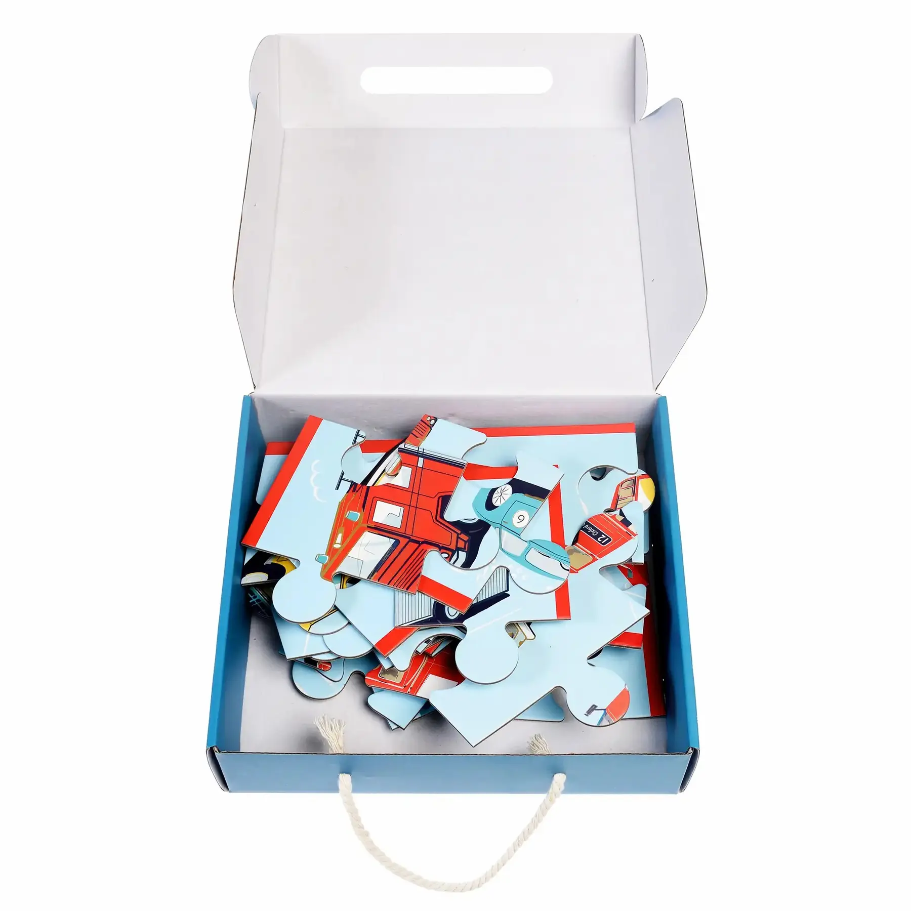 Puzzle da pavimento per bambini Rex London Road Trip