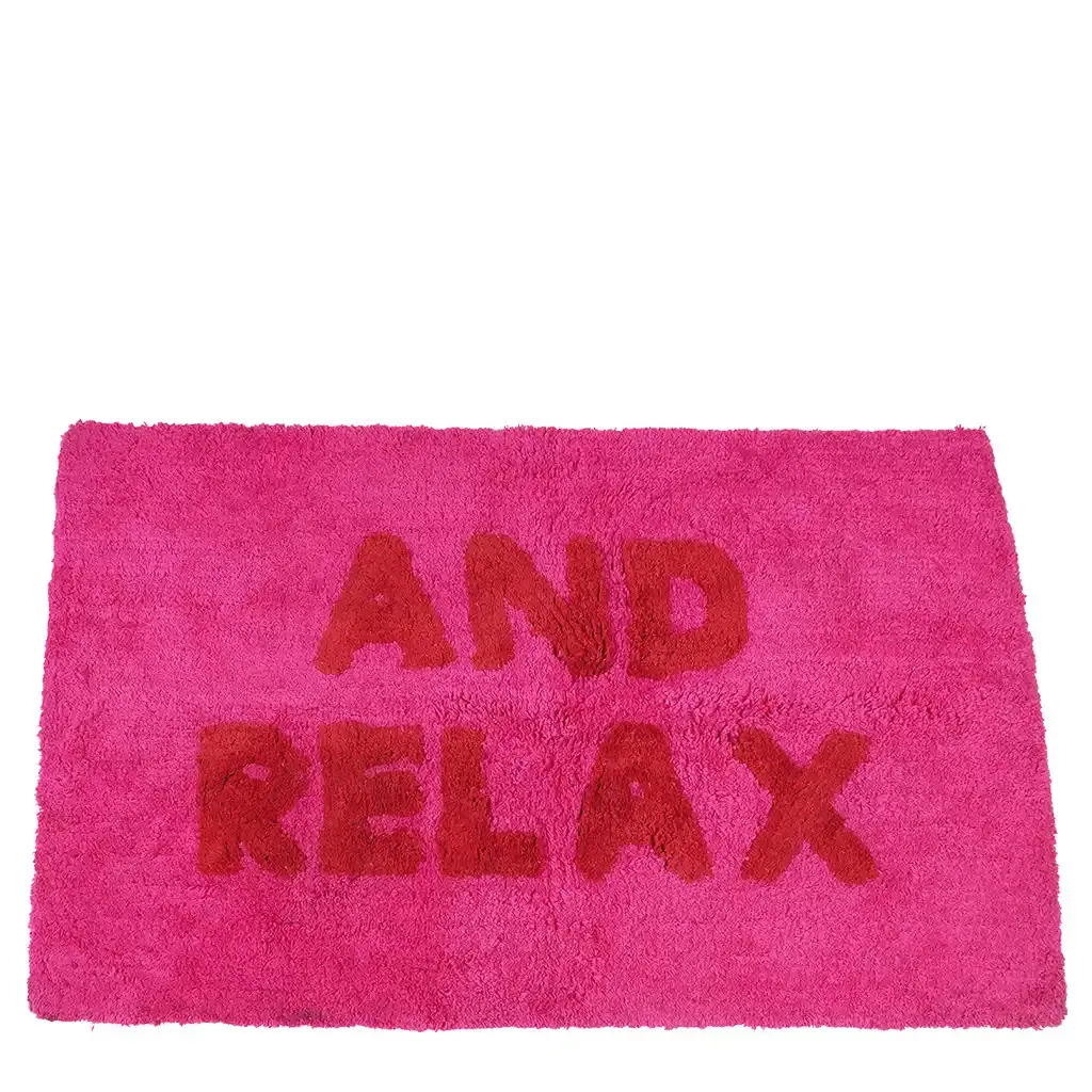 Tapis de bain en coton tufté Rex London Tapis de bain en coton tufté Rex London