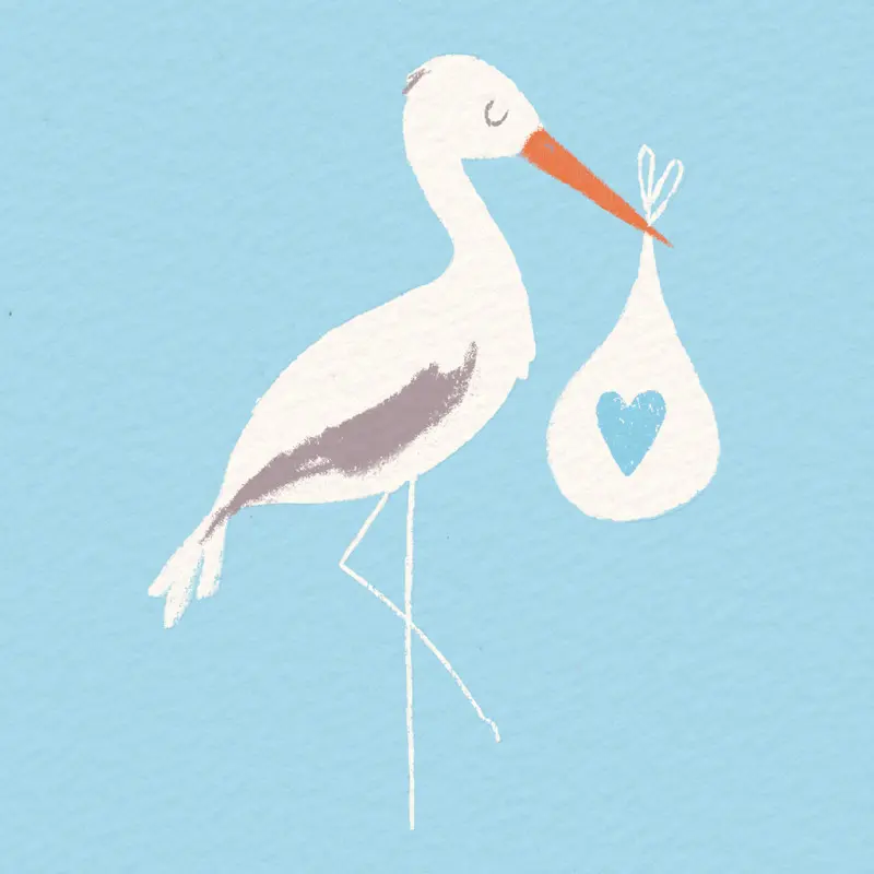 Karte Rex London Cigogne