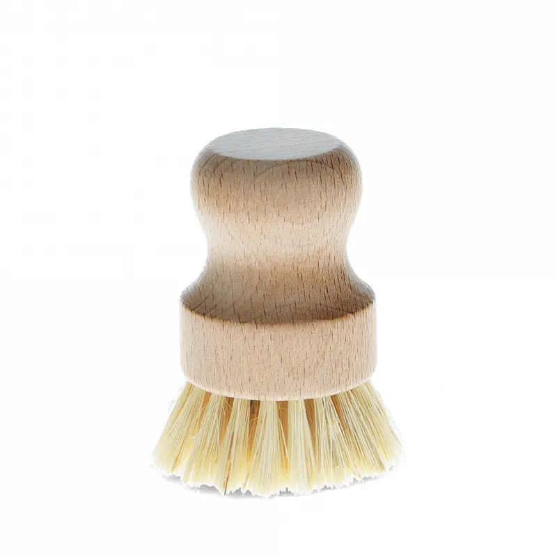 Brosse à récurer pour casseroles en bois avec pelle Rex London