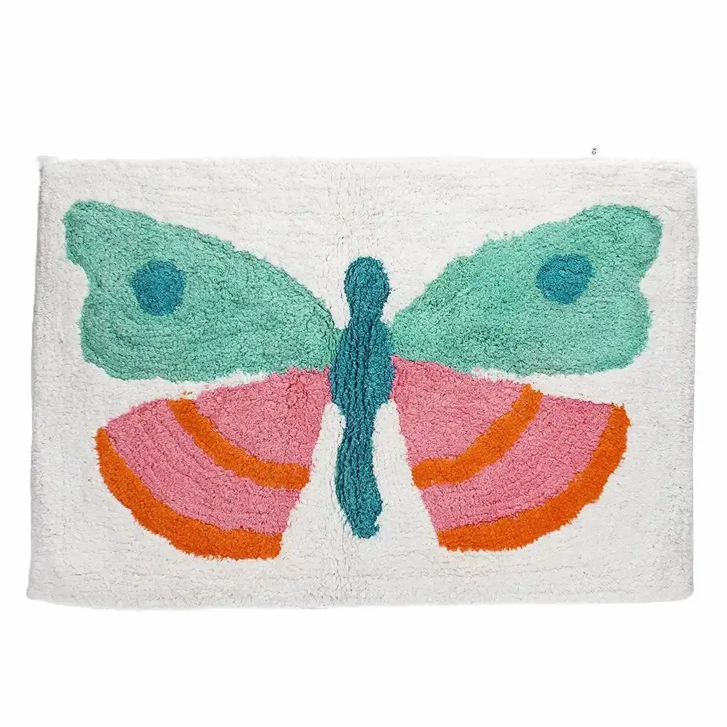 Tapis de bain en coton tufté Rex London Palmiers Tapis de bain en coton tufté Rex London Palmiers