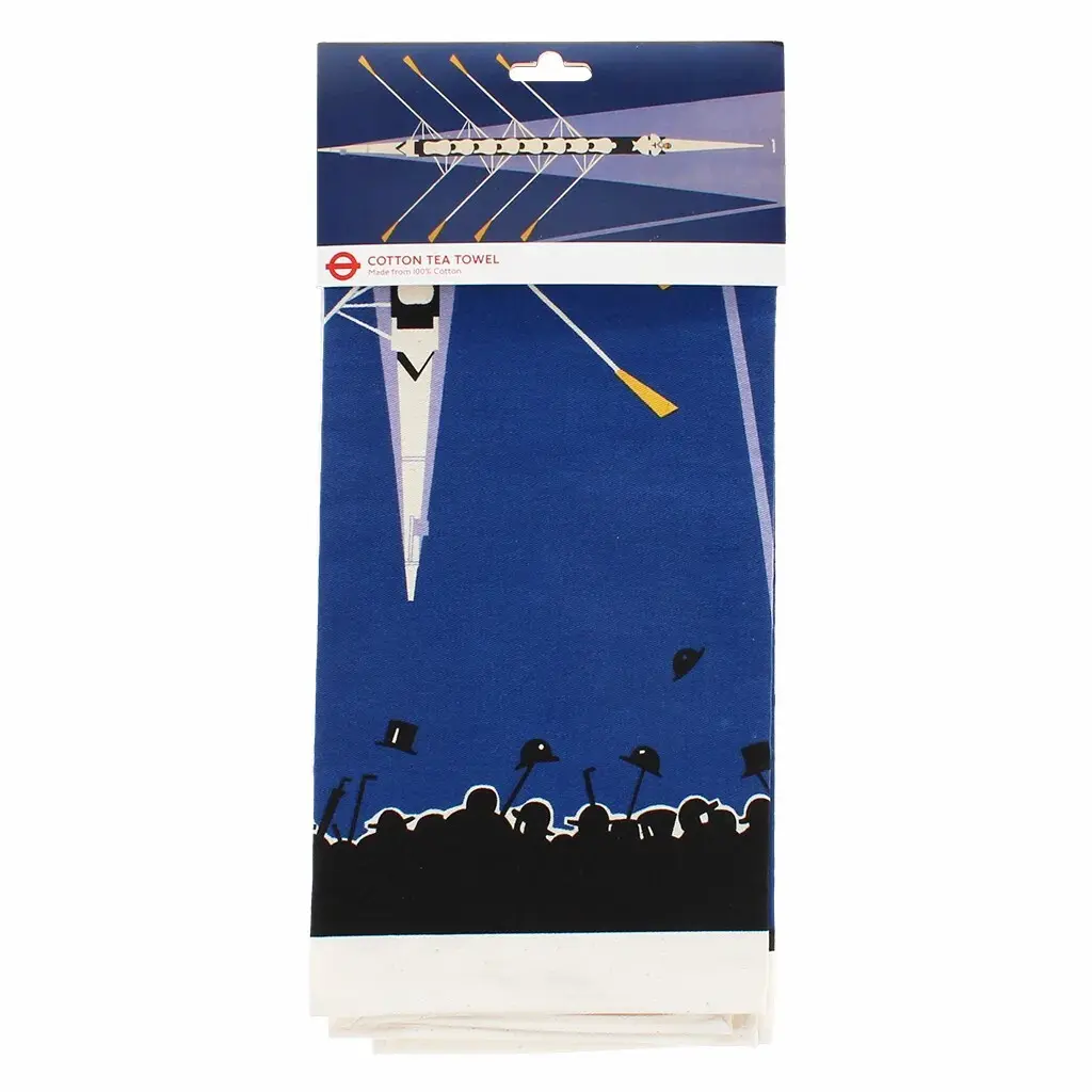 Torchon en coton Rex London Tfl Vintage Boat Race