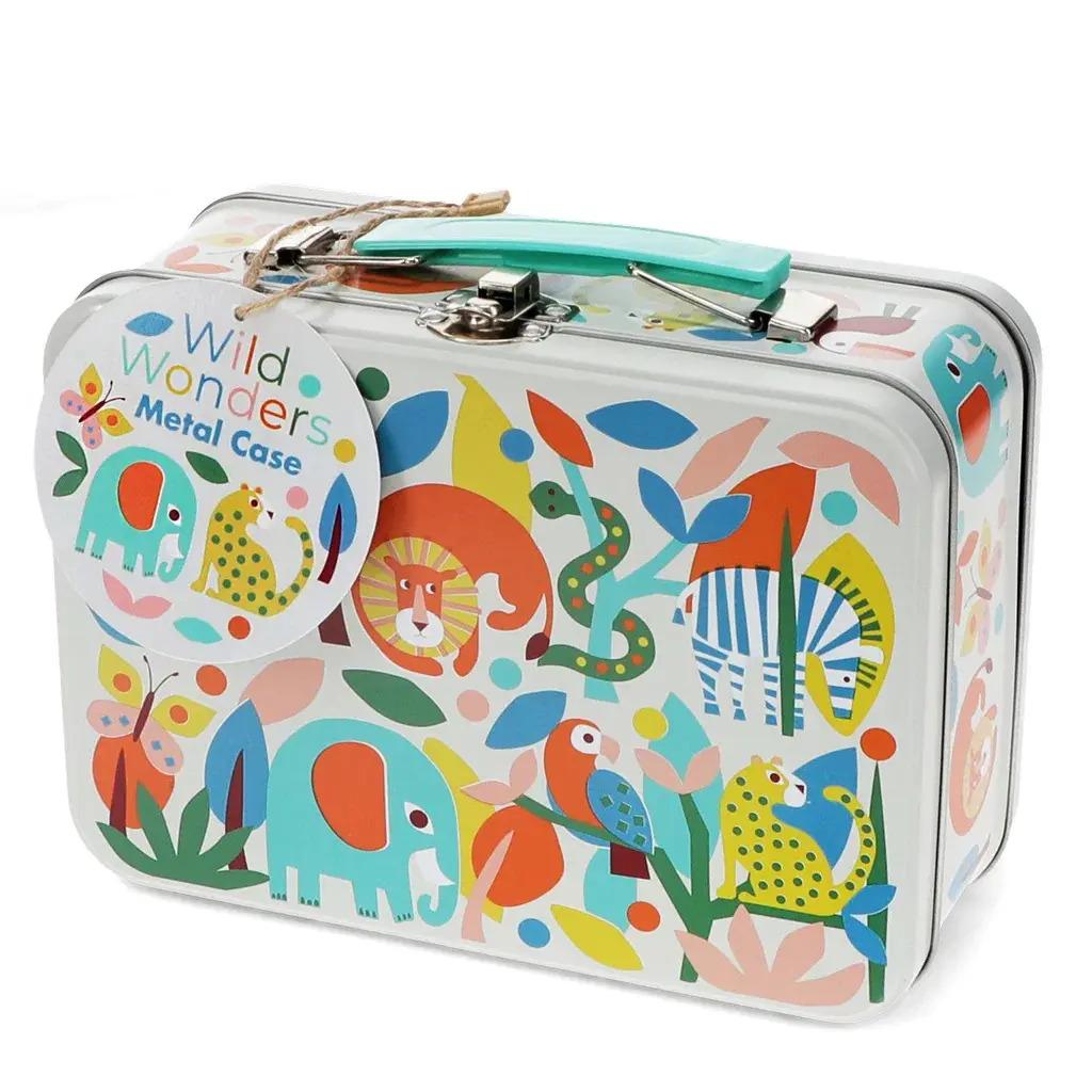 Coffre en métal enfant Rex London Wild Wonders