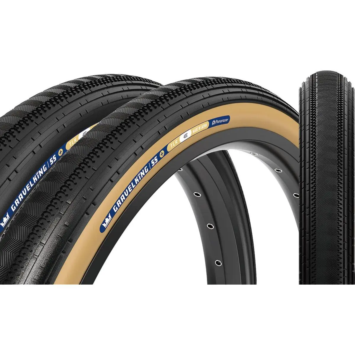 Band met flexibele hiel Panaracer Gravelking Semislick + TLC