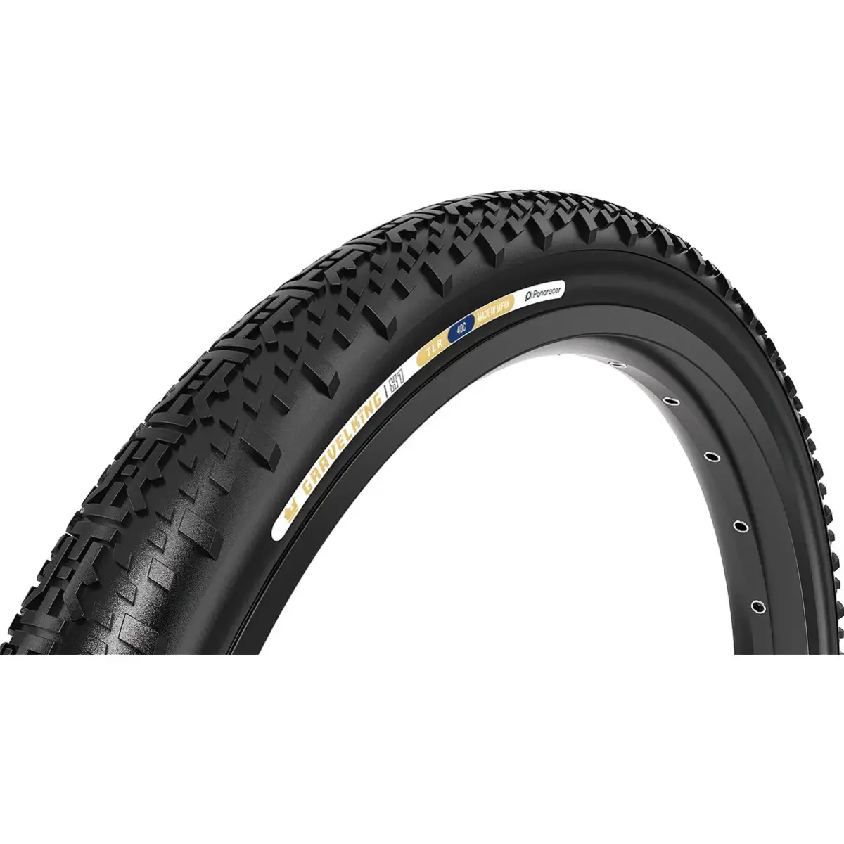 Gravelking X1 Schotterreifen 700 Mm Tubeless Ready Folding Zsg Gravel Compound Beadlock Tufftex Black