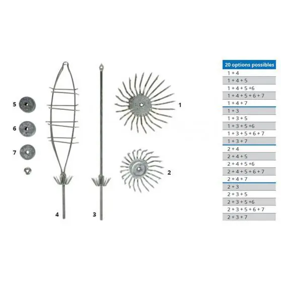 Jig kit Ragot squid jig