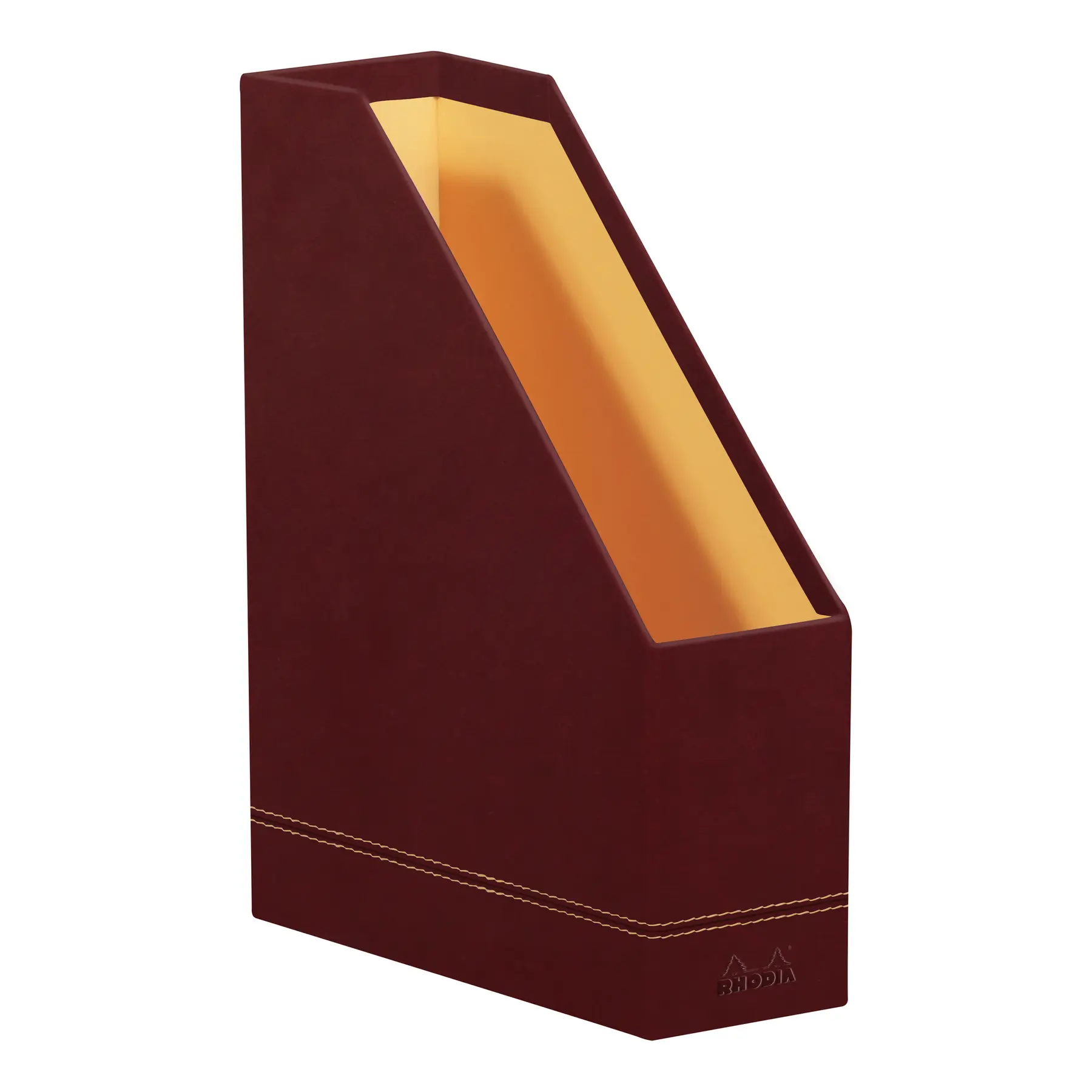 Porta-riviste in similpelle italiana Rhodia Rhodiarama
