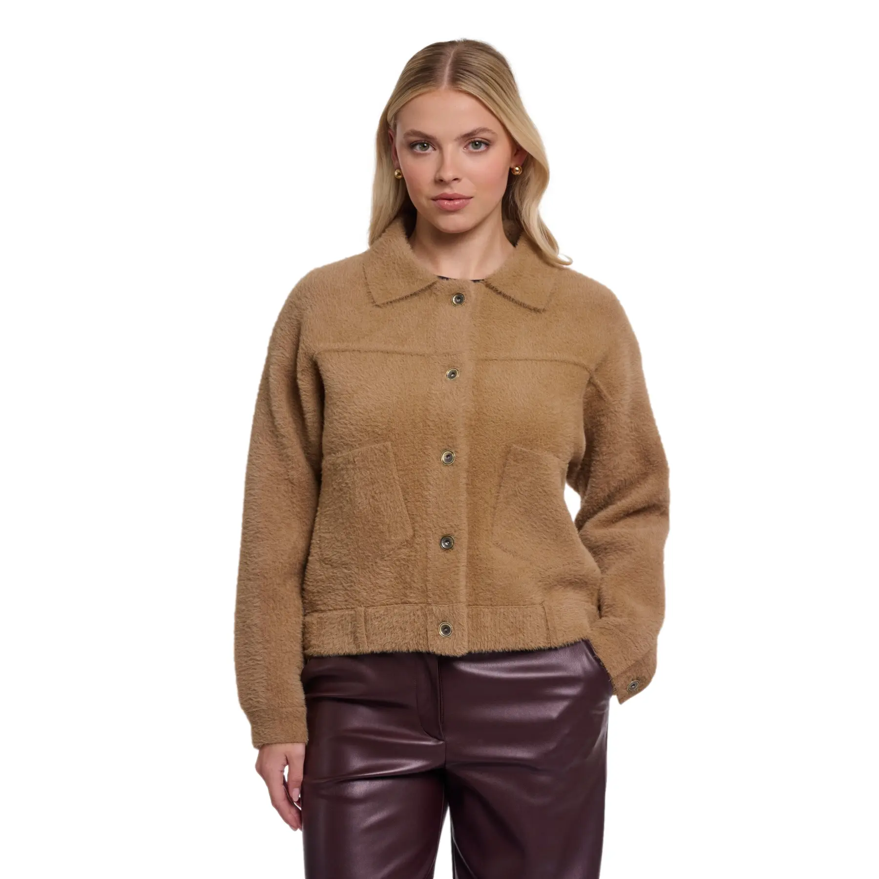 Rino & Pelle Women's Beige Jacket Bubbly