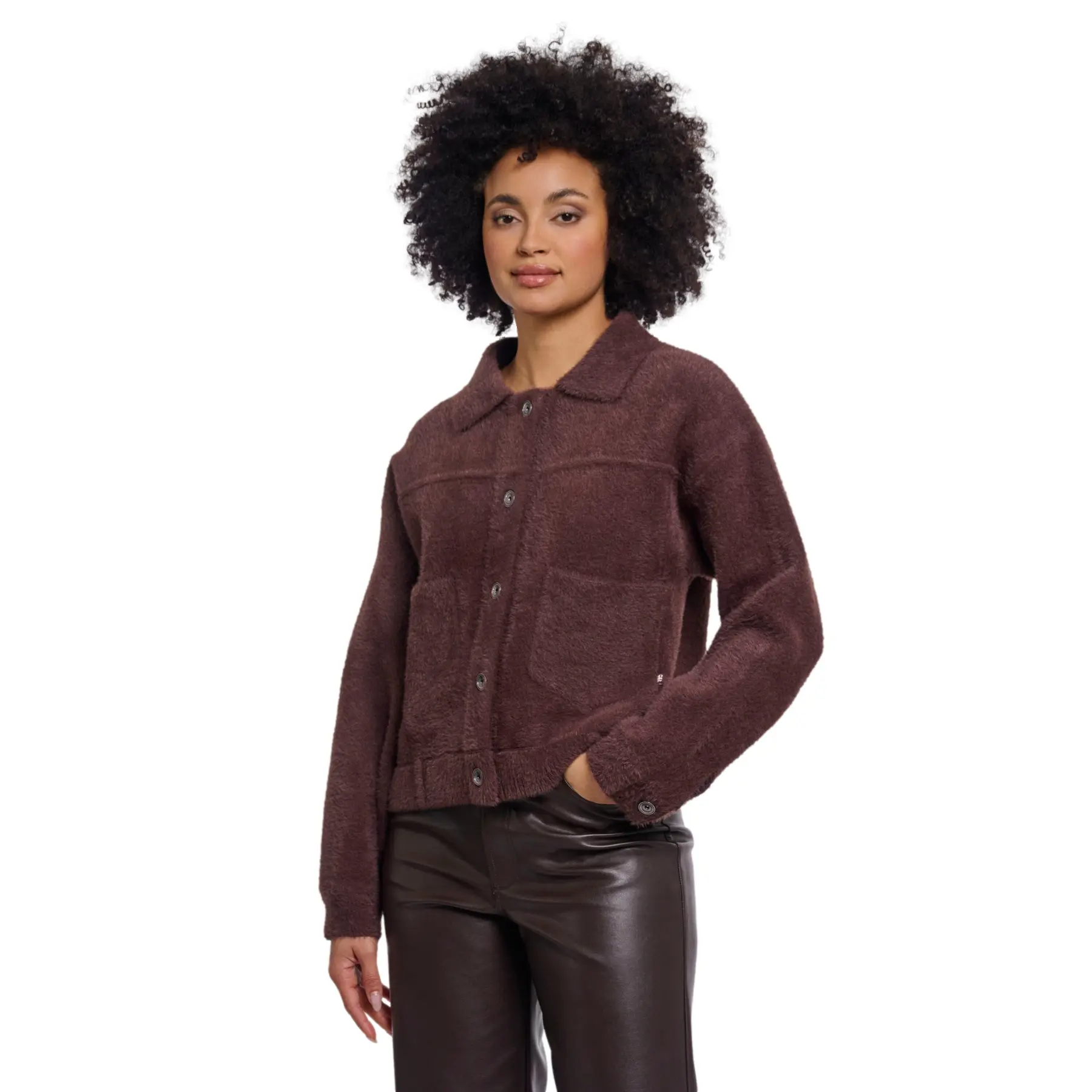 Rino & Pelle Women's Marron Jacket Bubbly