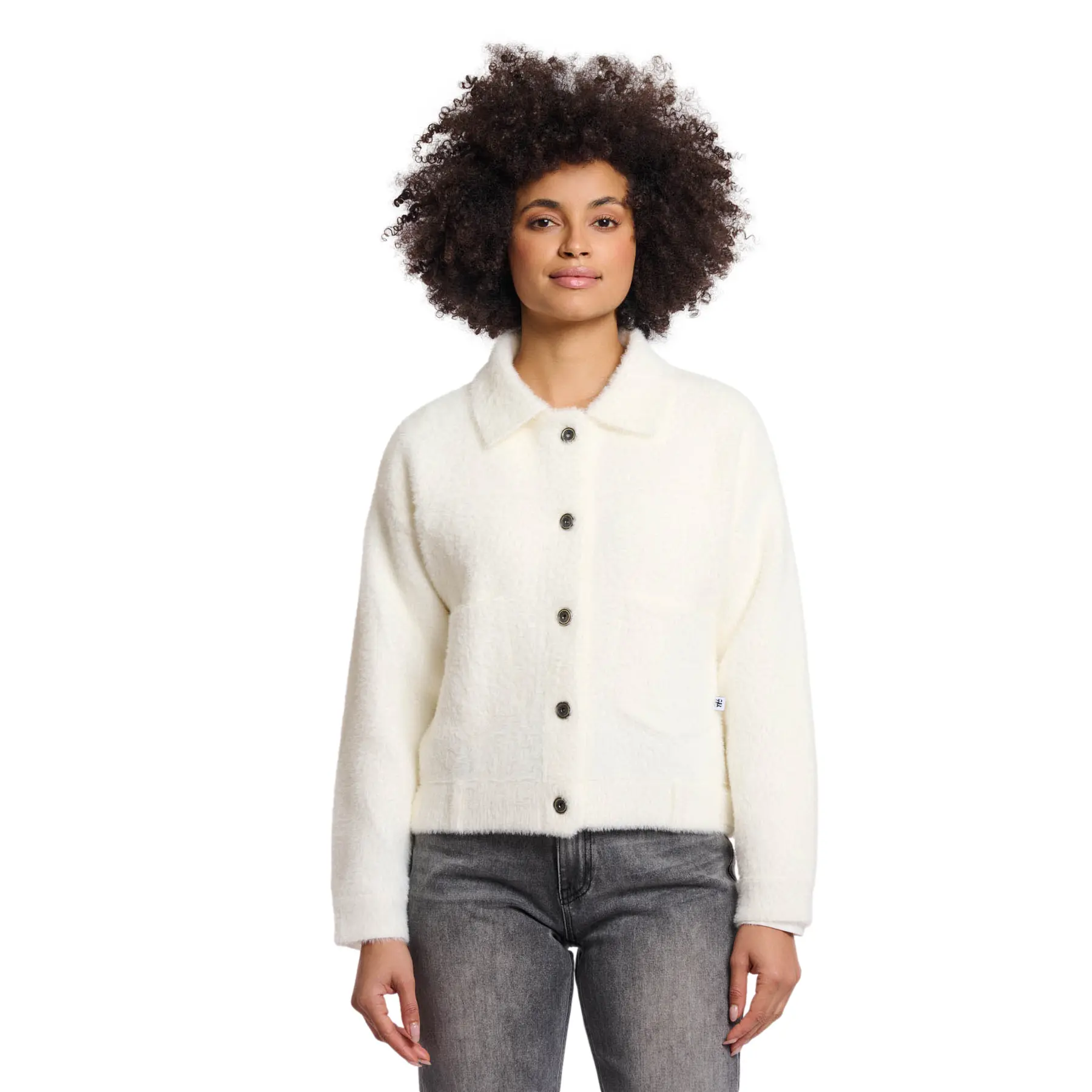 Cardigan ampio con bottoni donna  Bubbly