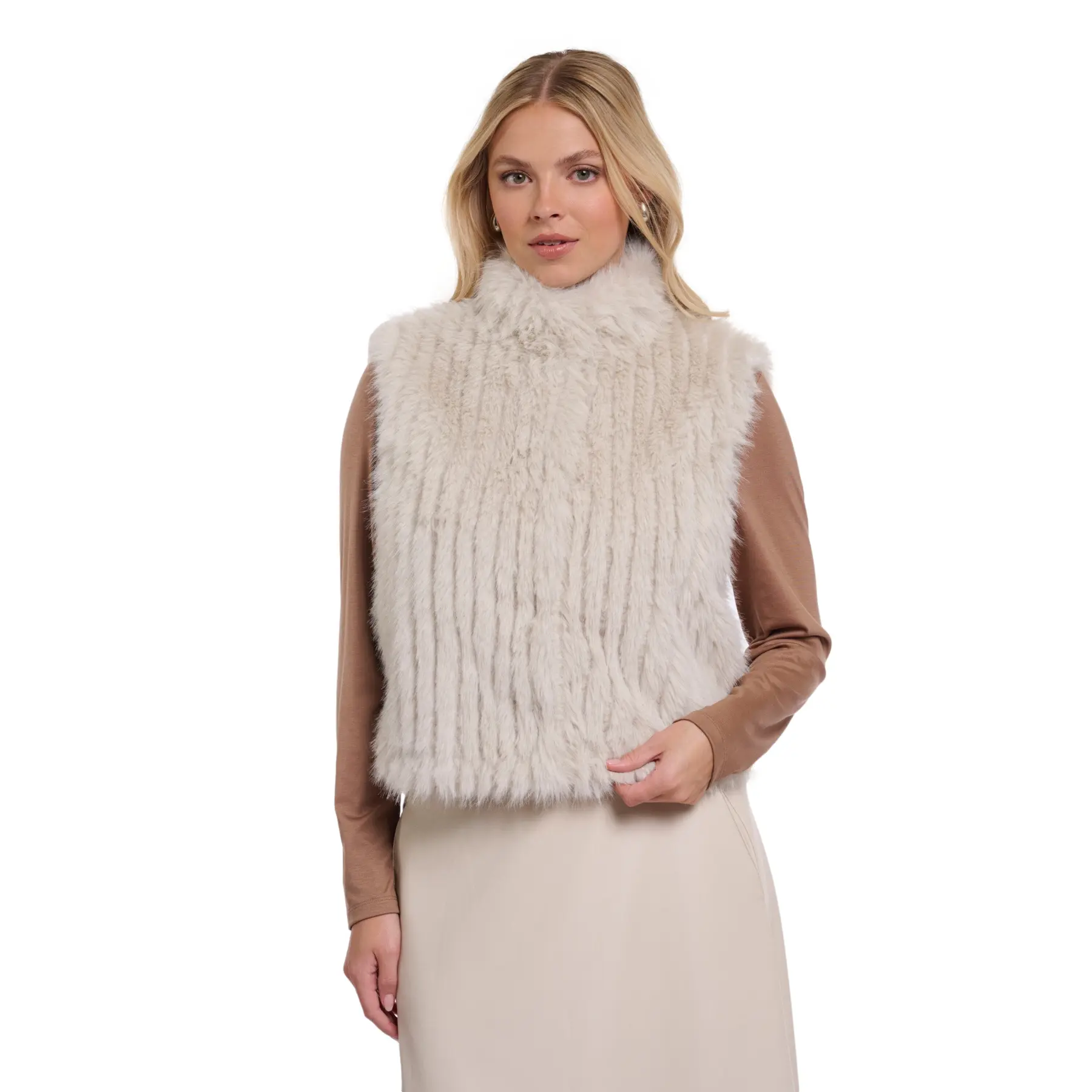 Gilet donna con zip  Dava