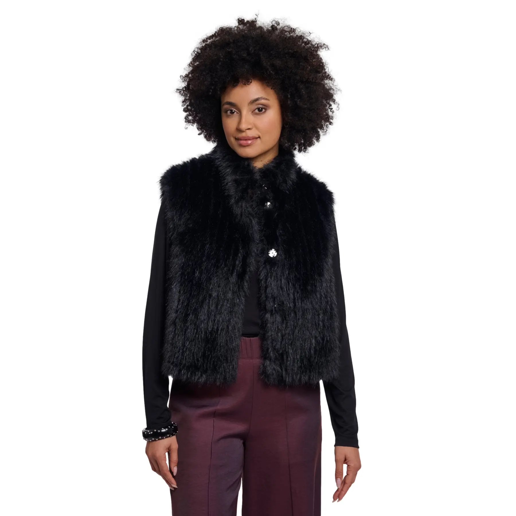 Gilet donna con zip  Dava