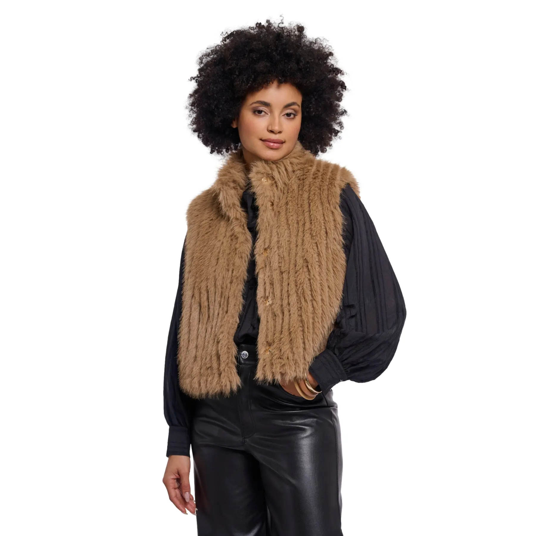Gilet donna con zip  Dava