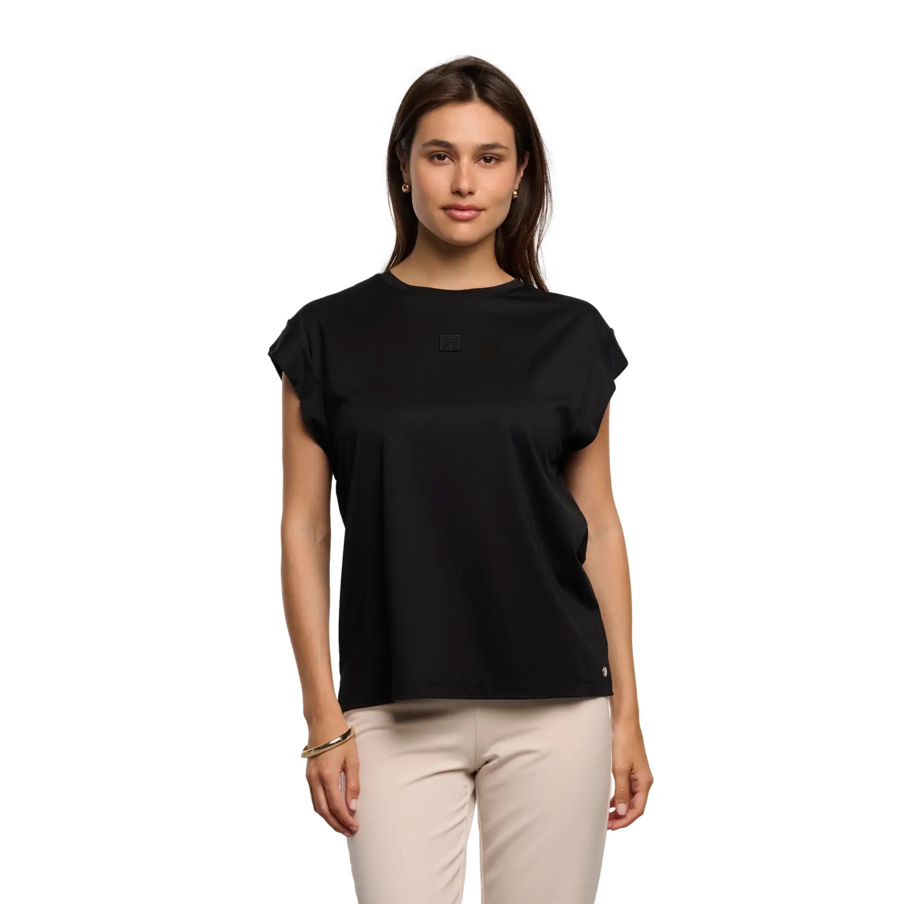 Rino & Pelle Women's Noir T-Shirt Ilana