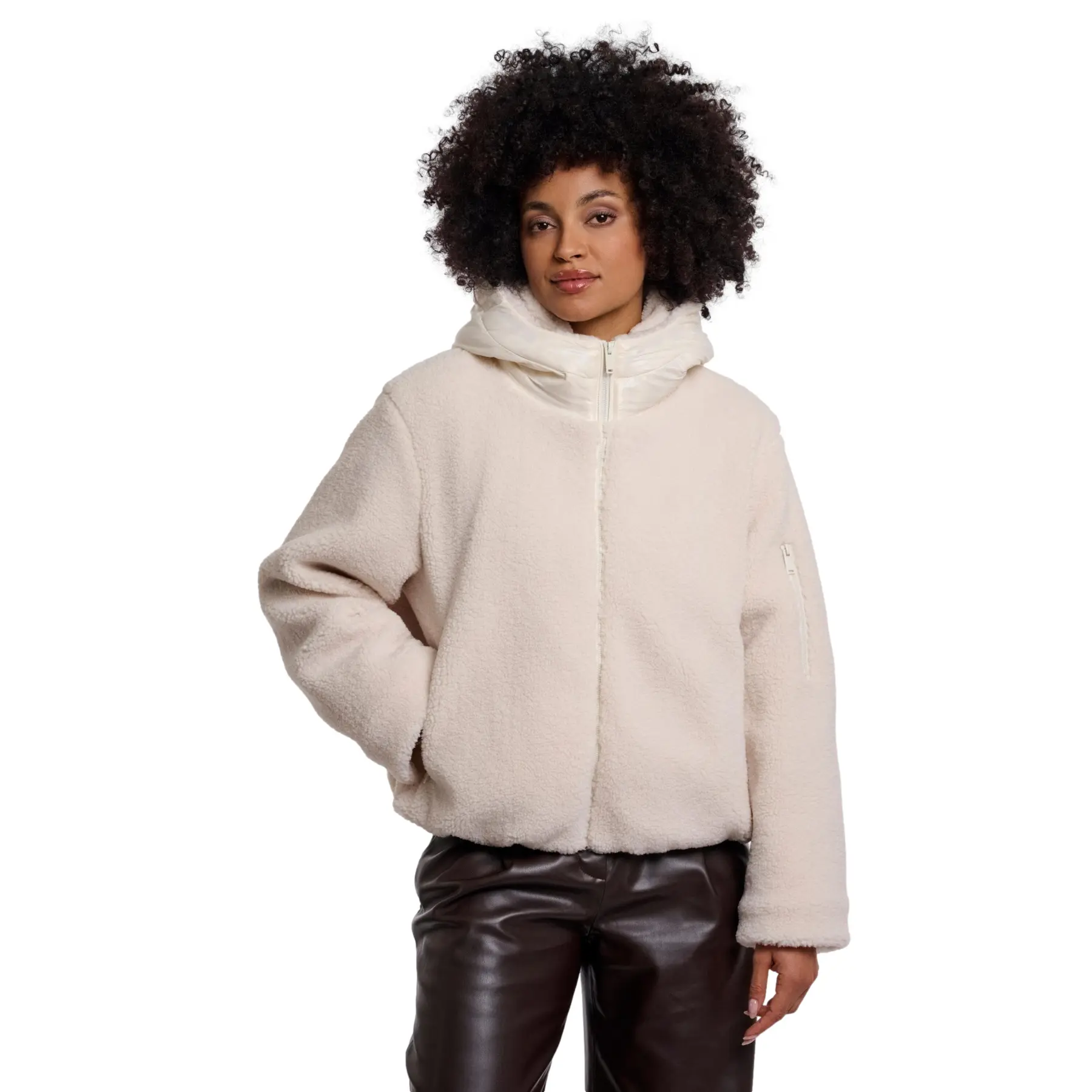 Pile con cappuccio da donna  Jayla