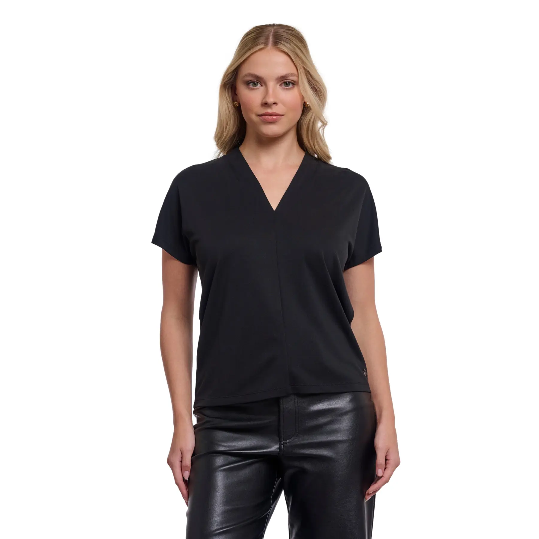 Rino & Pelle Women's Noir T-Shirt Kallie