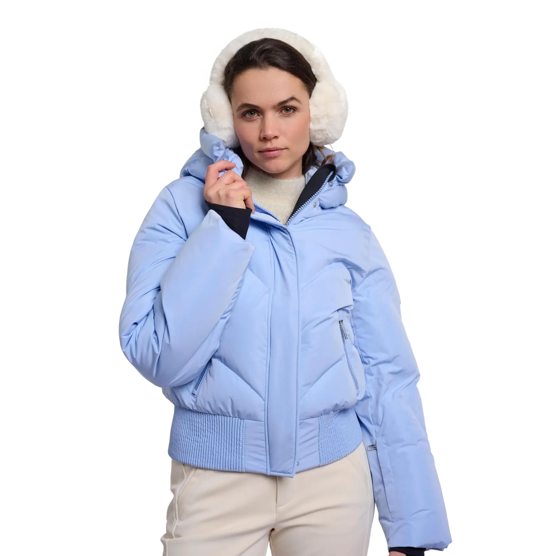 Daunenjacke mit Kapuze, Damen Rino & Pelle Maola
