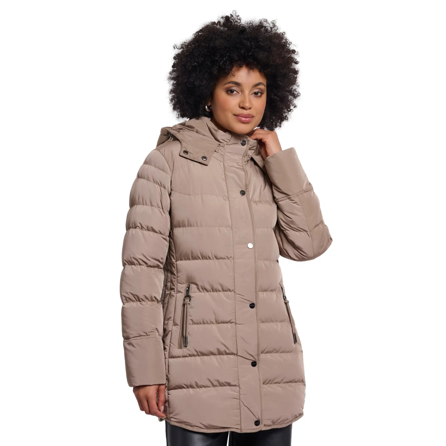 Rino & Pelle Women's Marron Down Jacket Nusa