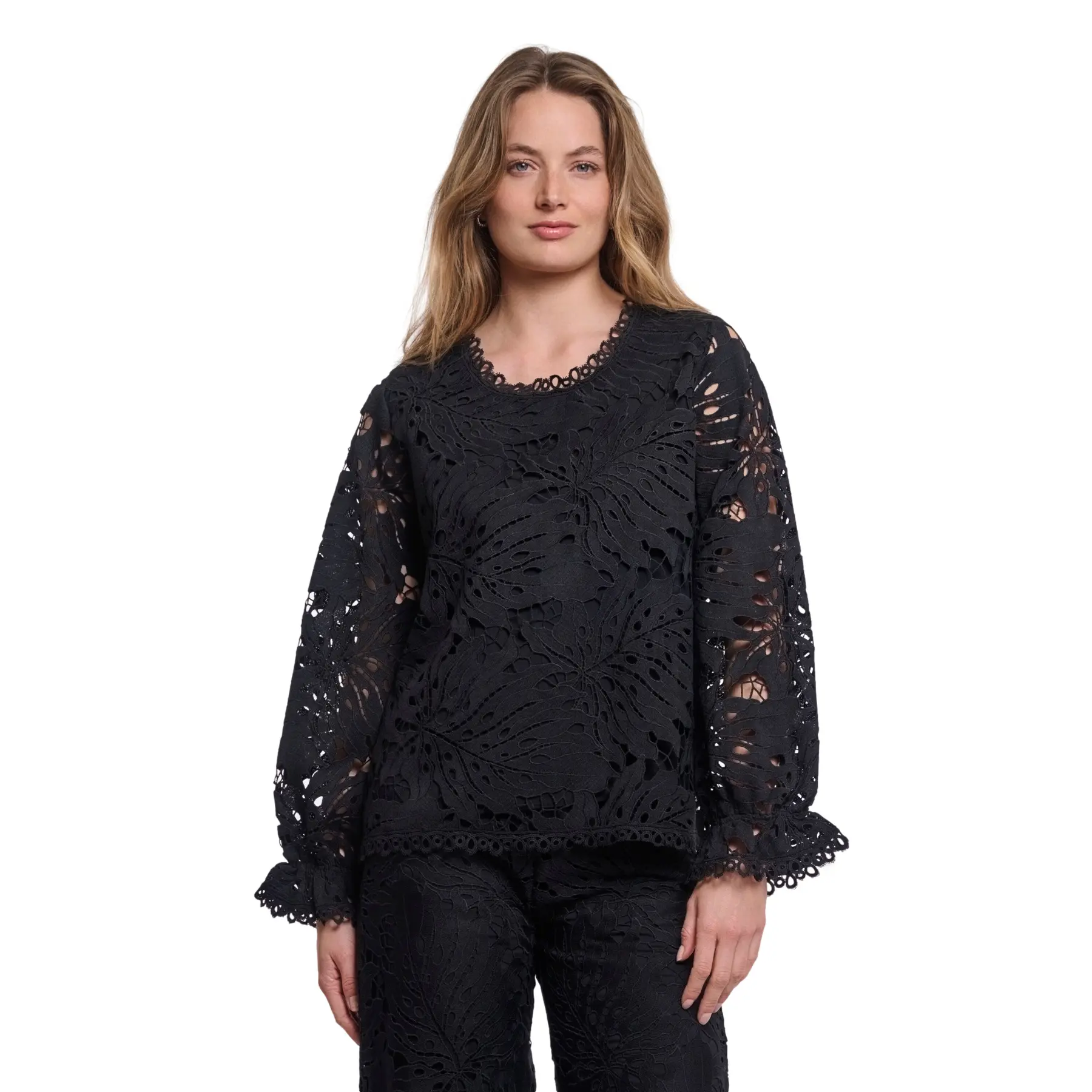 Blusa a maniche a palloncino donna  Rodiana