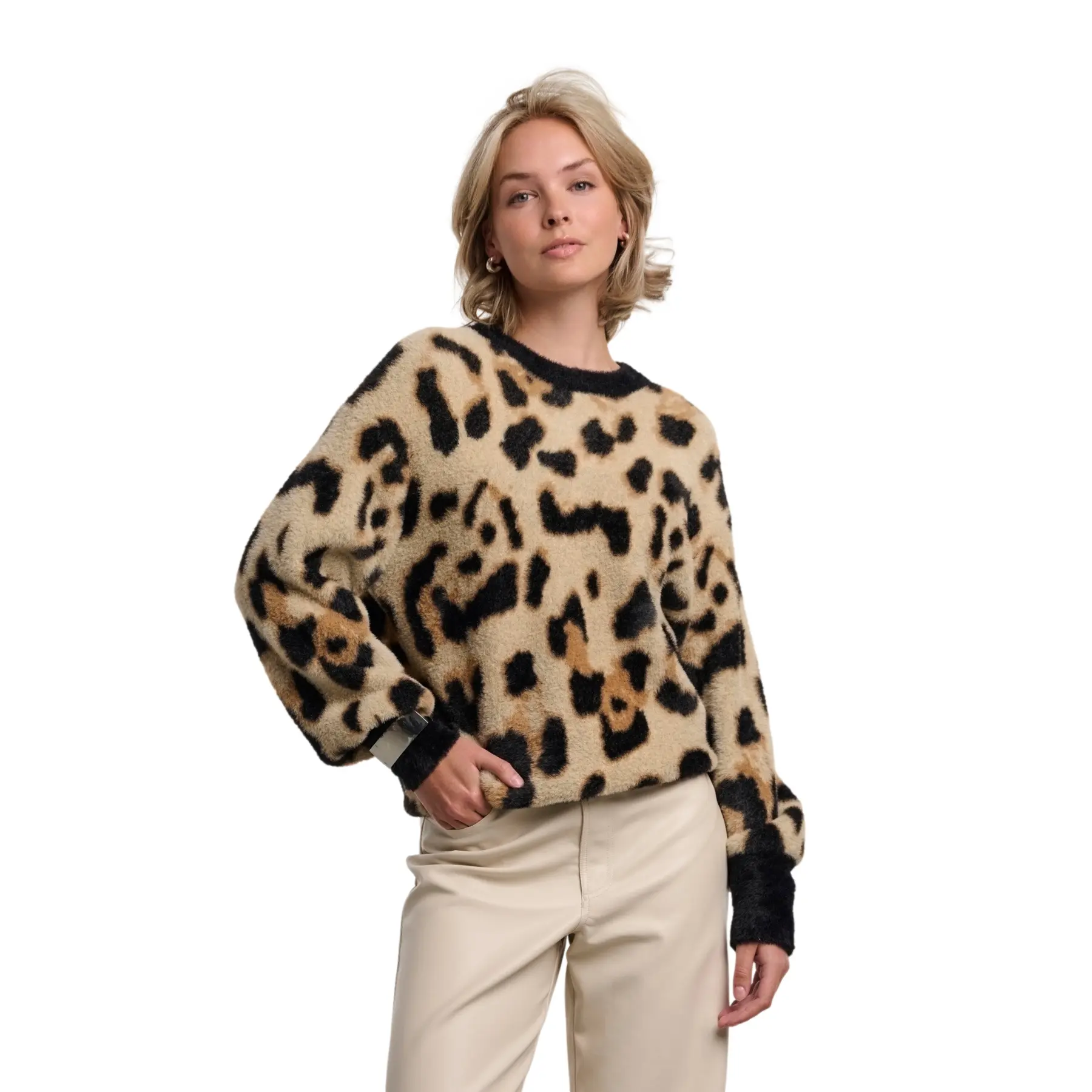 Rino & Pelle Women's Marron Woman Sweater Seo