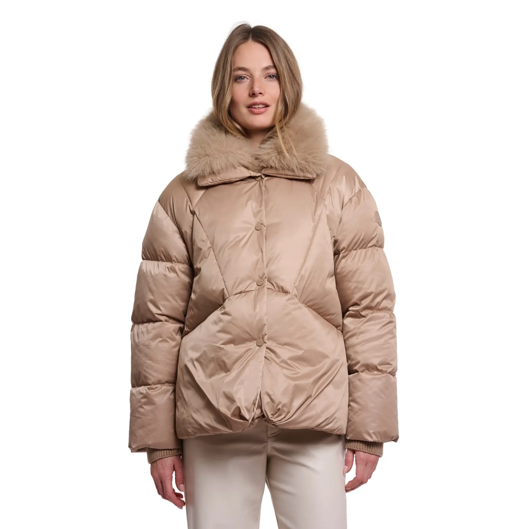 Rino & Pelle Women's Marron Down Jacket Sigi