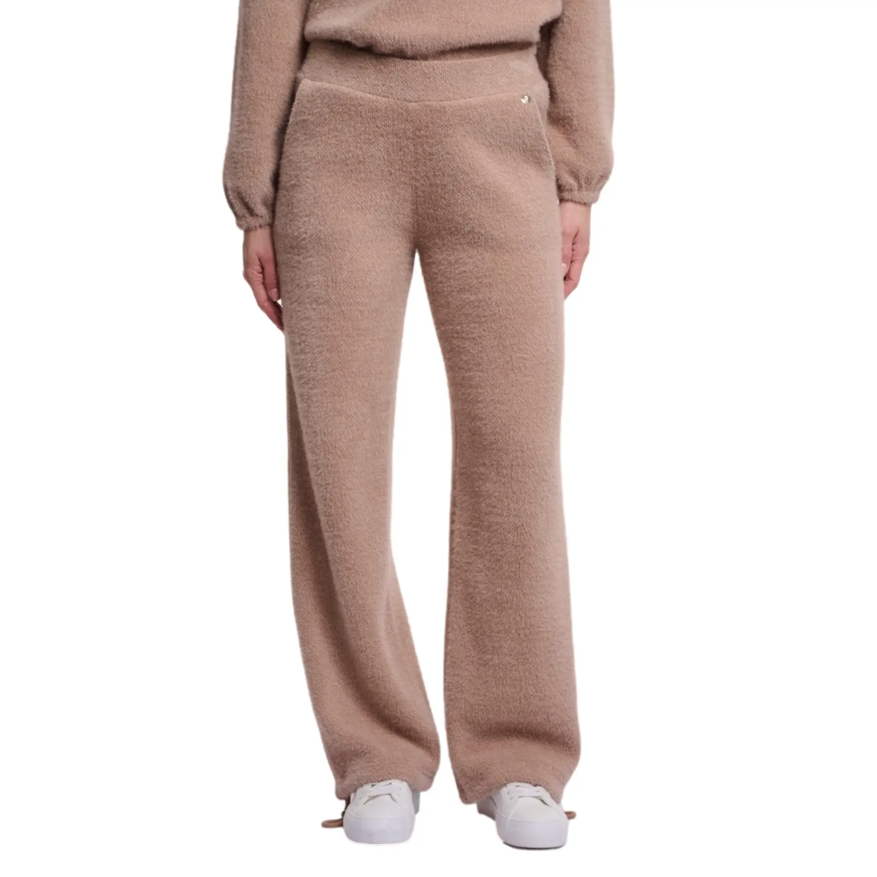 Rino & Pelle Women's Marron Straight-Leg Trousers Vinz